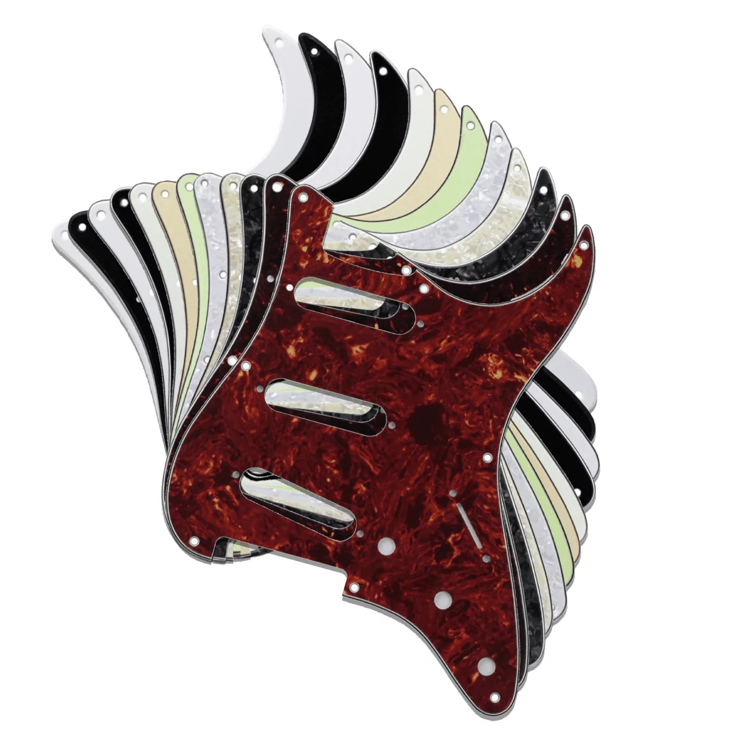 8 Hole Vintage Strat Pickguards Free Delivery Guitar Anatomy