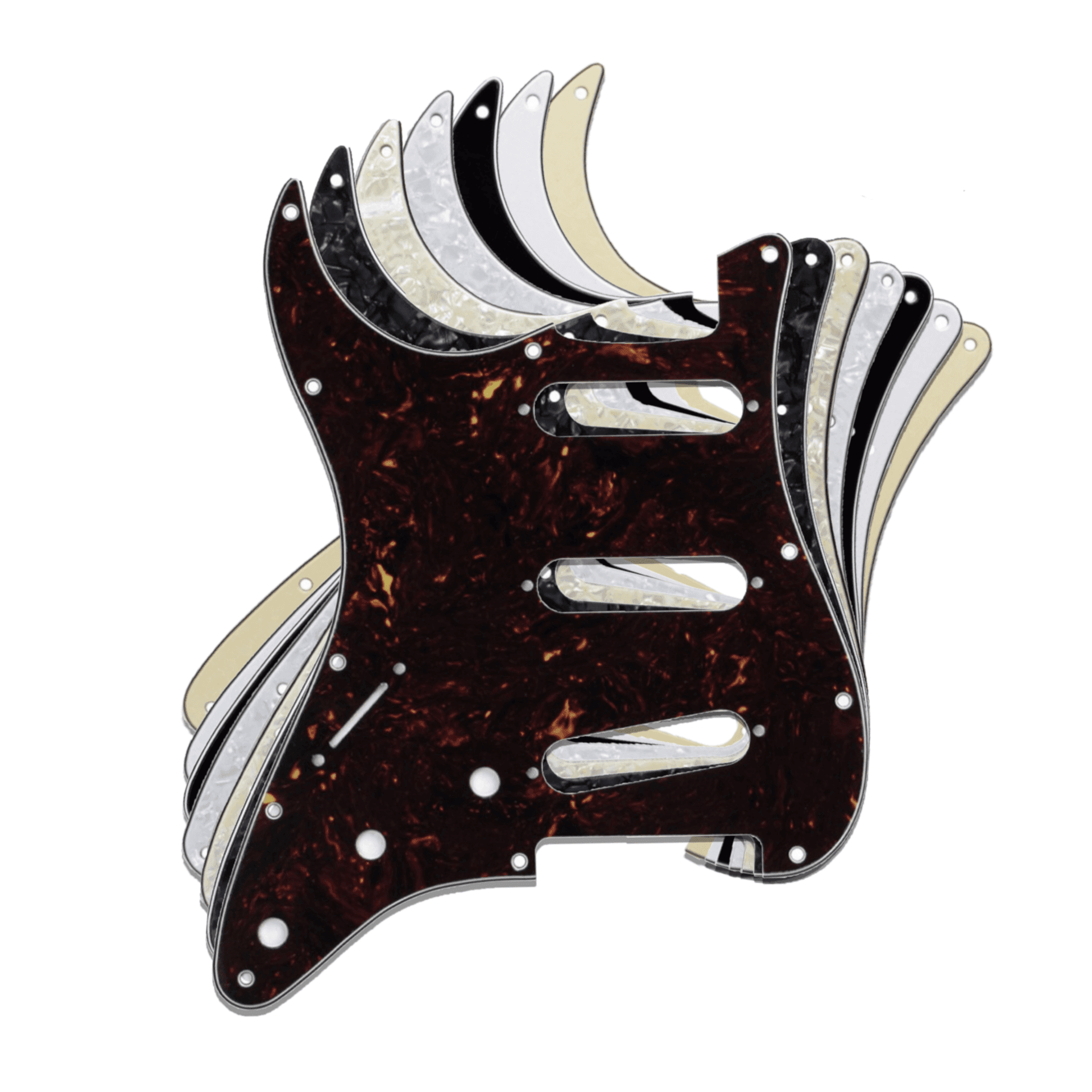 Free Shipping Lefthanded Strat Pickguard Scratchplate Guitar Anatomy