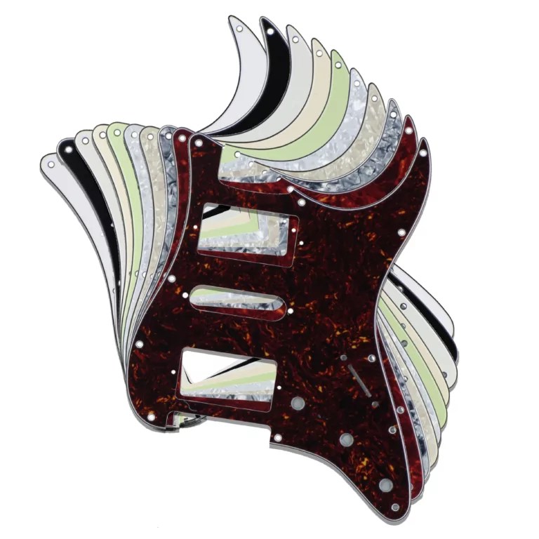 Stratocaster HSH Humbucker Pickguard Scratchplate Guitar Anatomy