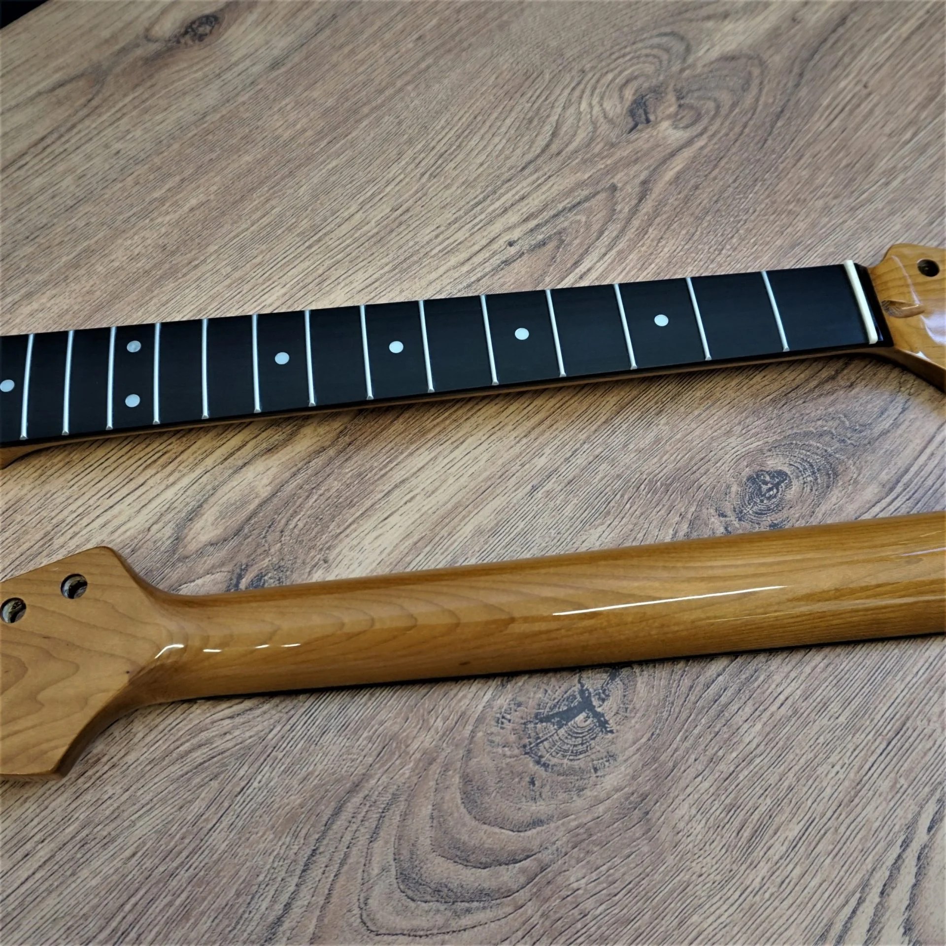 Roasted Maple Stratocaster Guitar Neck Rosewood Board