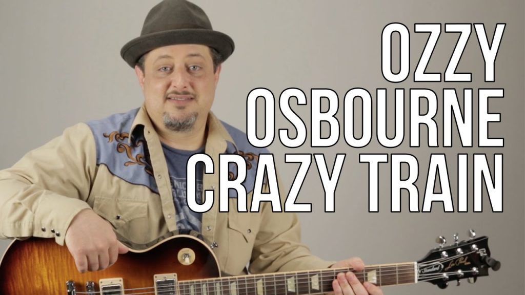 Crazy Train Guitar Lesson Ozzy Osbourne Opening Riff How to Play
