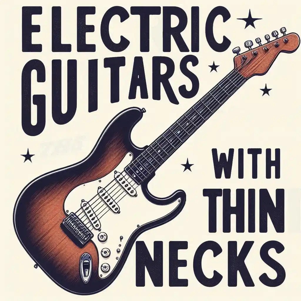 7 Electric Guitars With Thin Necks You'll Absolutely Love