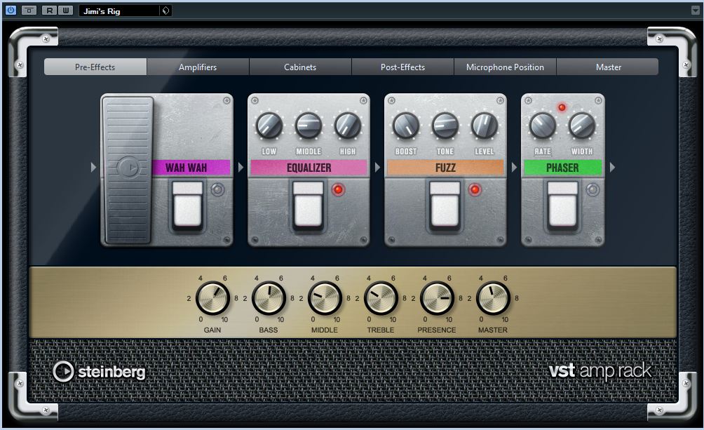 第34回 Cubase6新機能 VST Amp Rack/DAWDTM宅録入門ギター松の音楽スタジオ