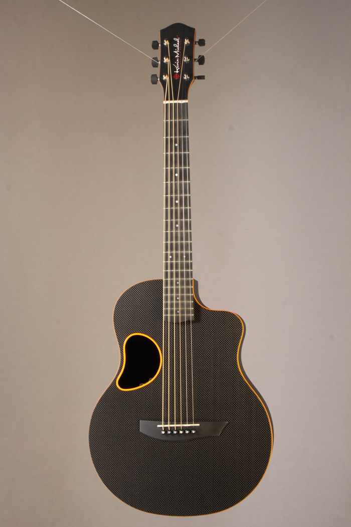 AM7828 Kevin Michael by McPherson Touring Carbon Fiber Travel Guitar new