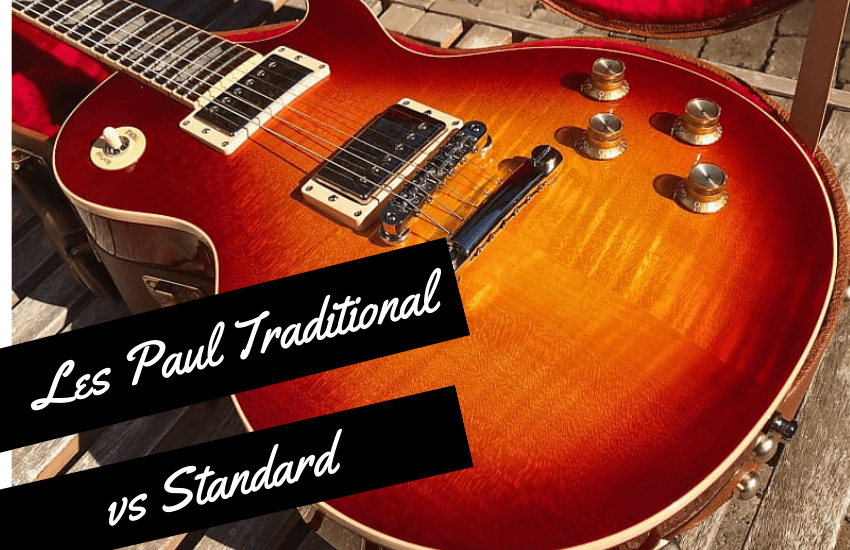 Les Paul Traditional vs Standard Which Guitar is Better? Guitar Space