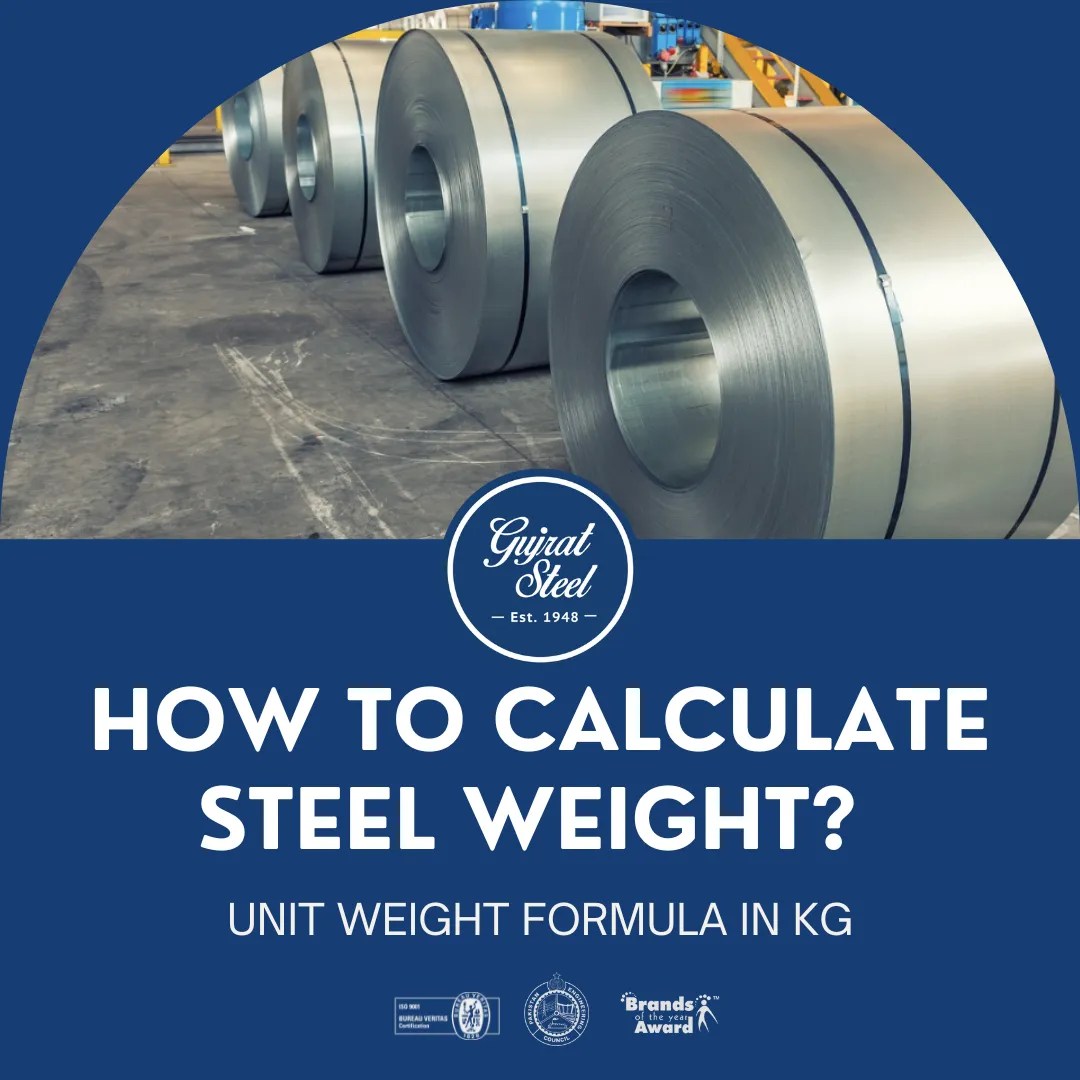 How to Calculate Steel Weight Unit Weight Formula in KG