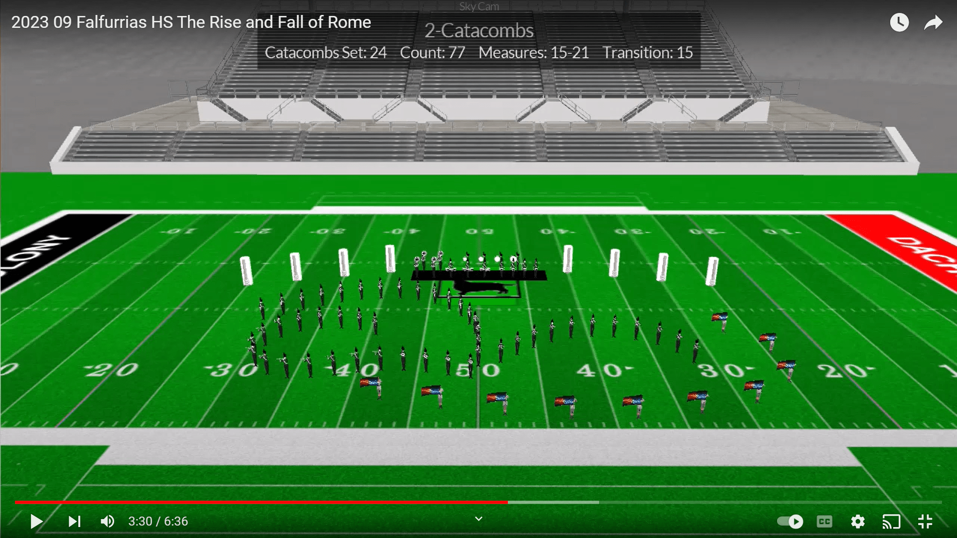 Falfurrias High School 2023 Gulf Coast Drill Design