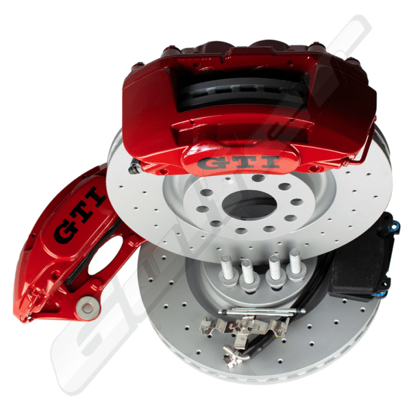 4 pot macan big brake kit for Golf 5 6 7 8 GTI R32 Audi A3 S3 8P 8V
