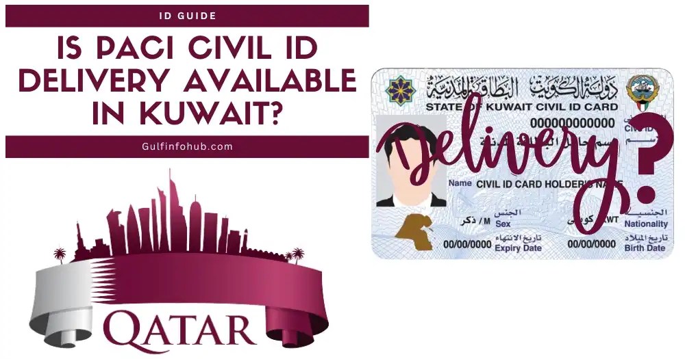 PACI Civil Id Delivery Available in Kuwait