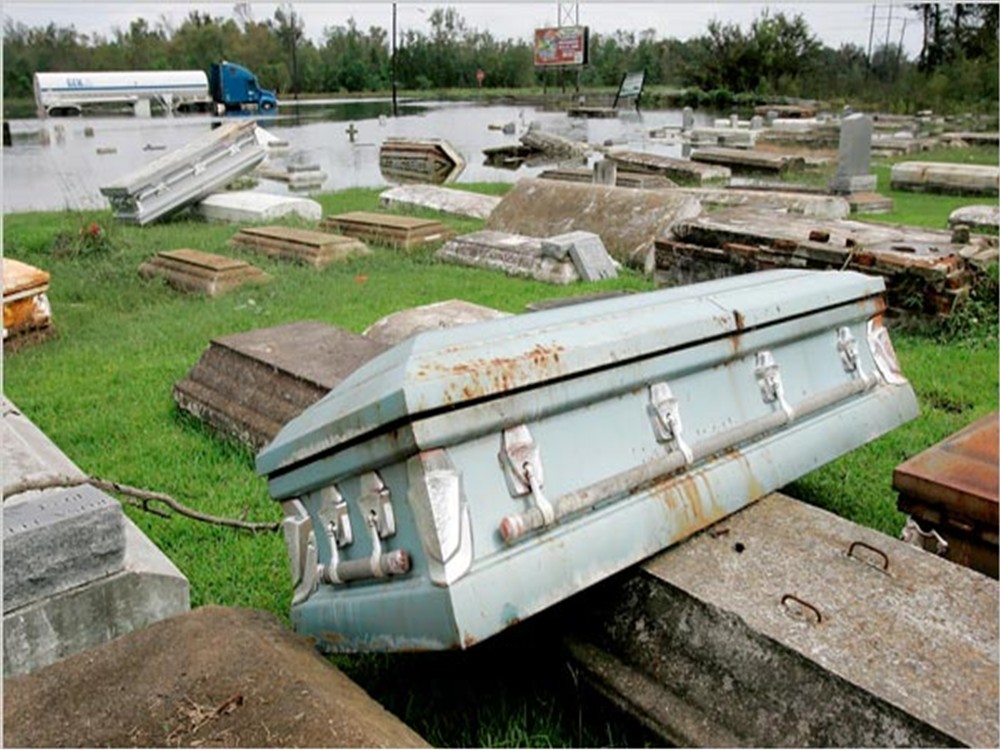 Hurricane Ike Pictures Ike Cemetery Damage