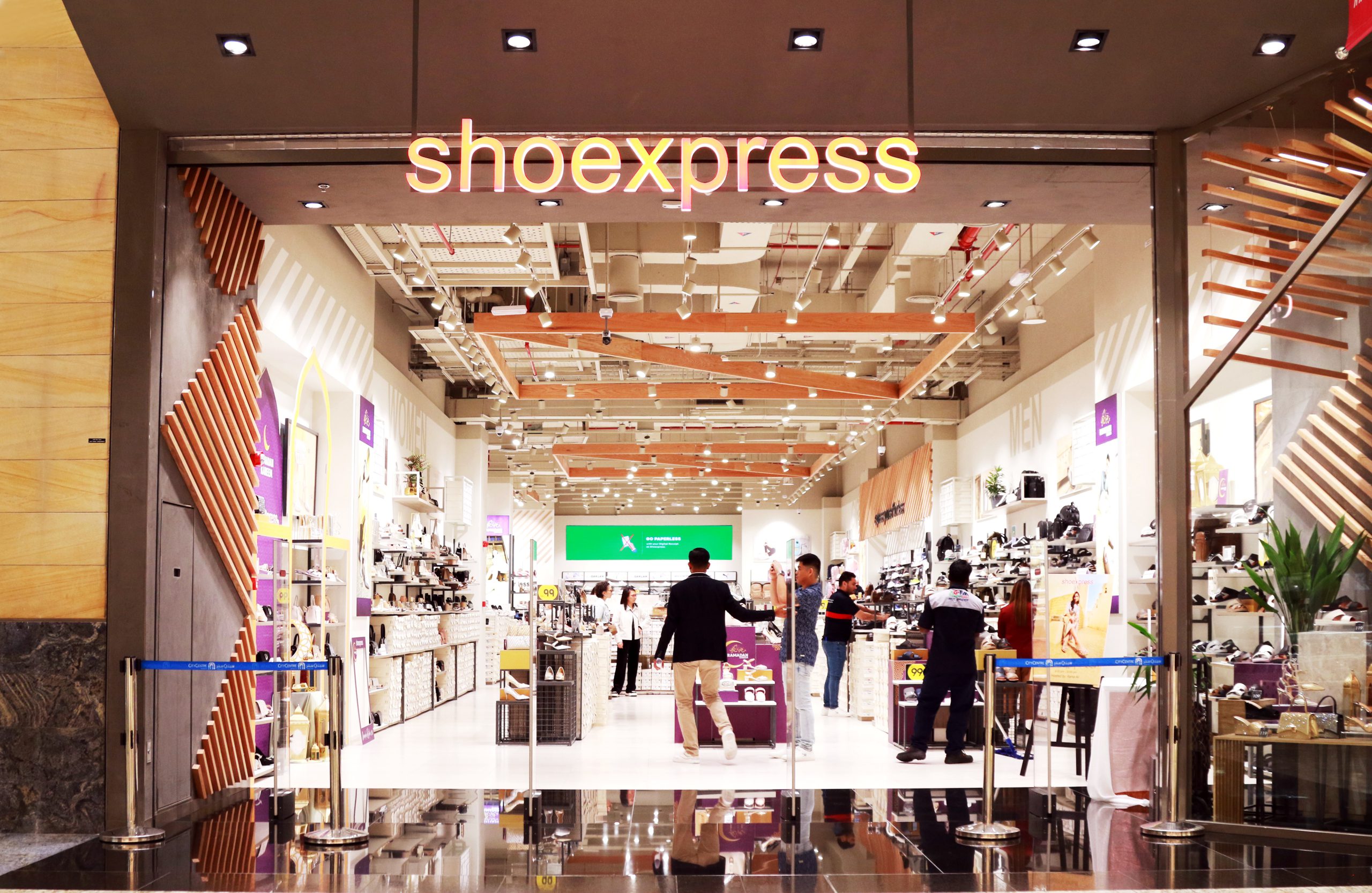 “EXPRESS YOURSELF FOR LESS” is the Tag line for the Shoexpress The Gulf Time Newspaper