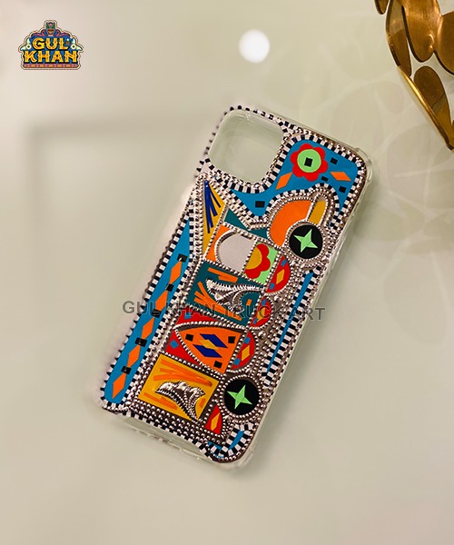 Handmade Mobile Cover Design 101 Gul Khan Truck Art