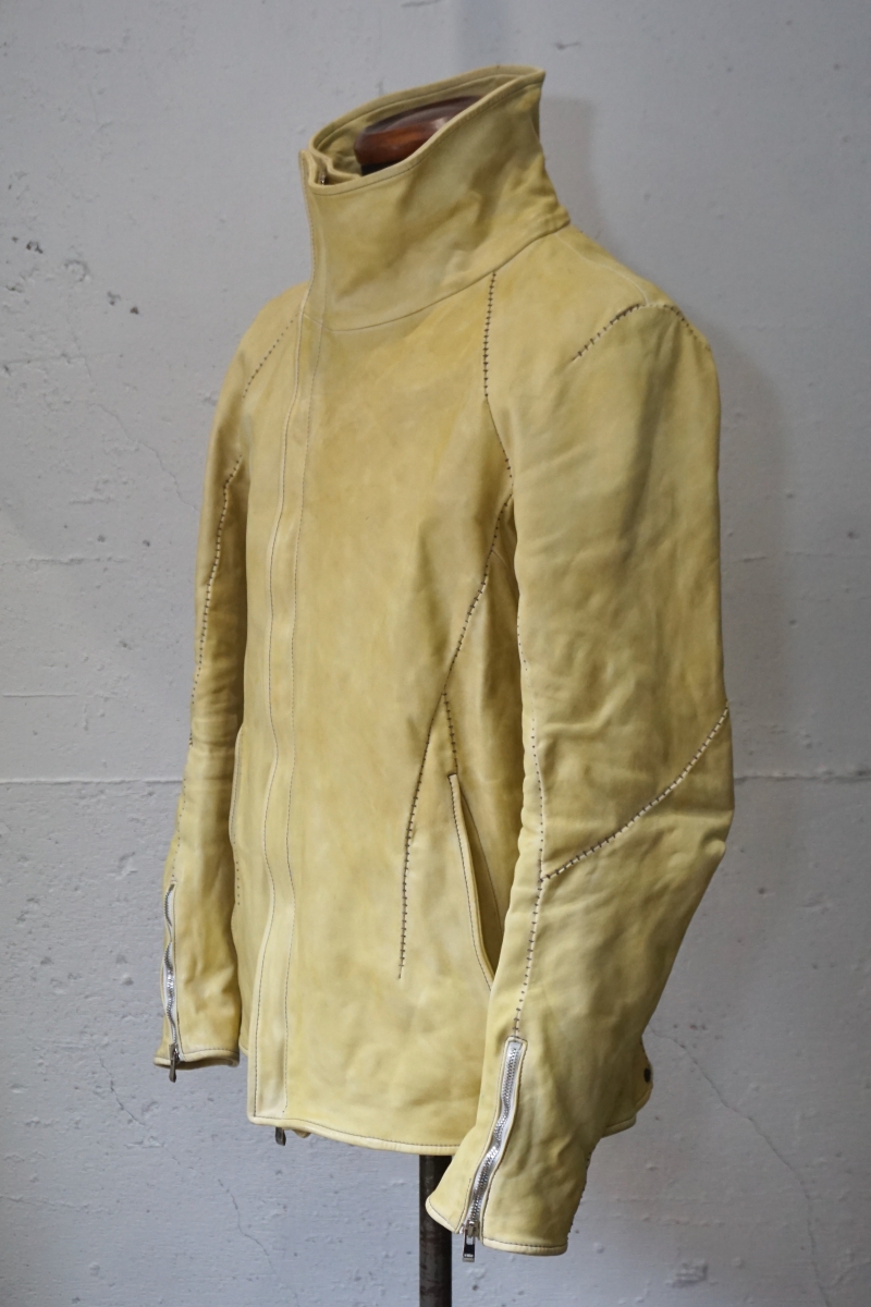 12611B41497S. HORSE WHITE LEATHER HIGH NECK LAGRAN DARTS SHOULDER