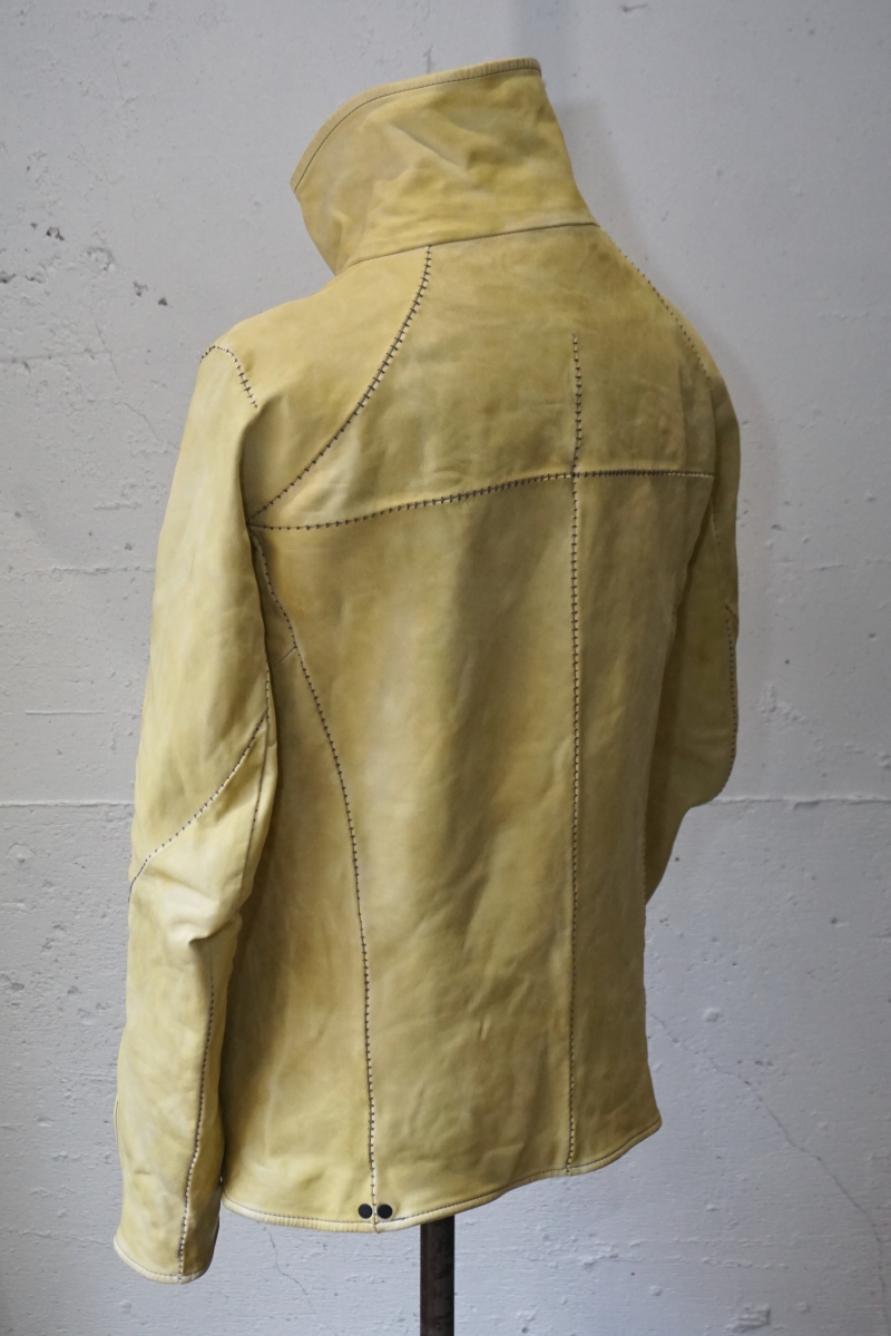 12611B41497S. HORSE WHITE LEATHER HIGH NECK LAGRAN DARTS SHOULDER