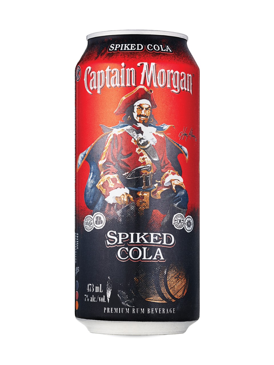 » Captain Spiked Cola 4x 473ml