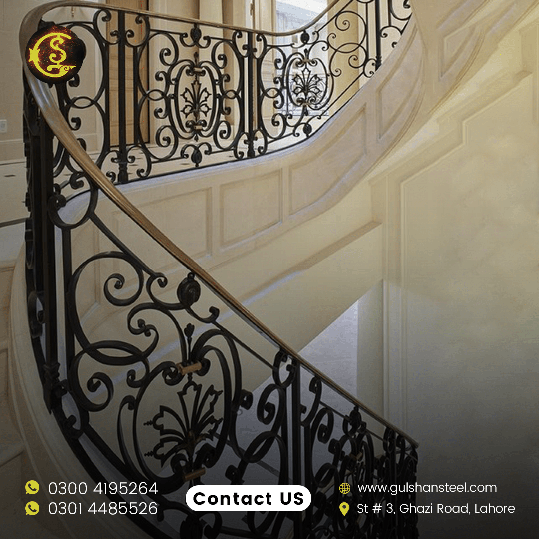 Spanish Wrought Iron Railing in Lahore Gulshan Steels