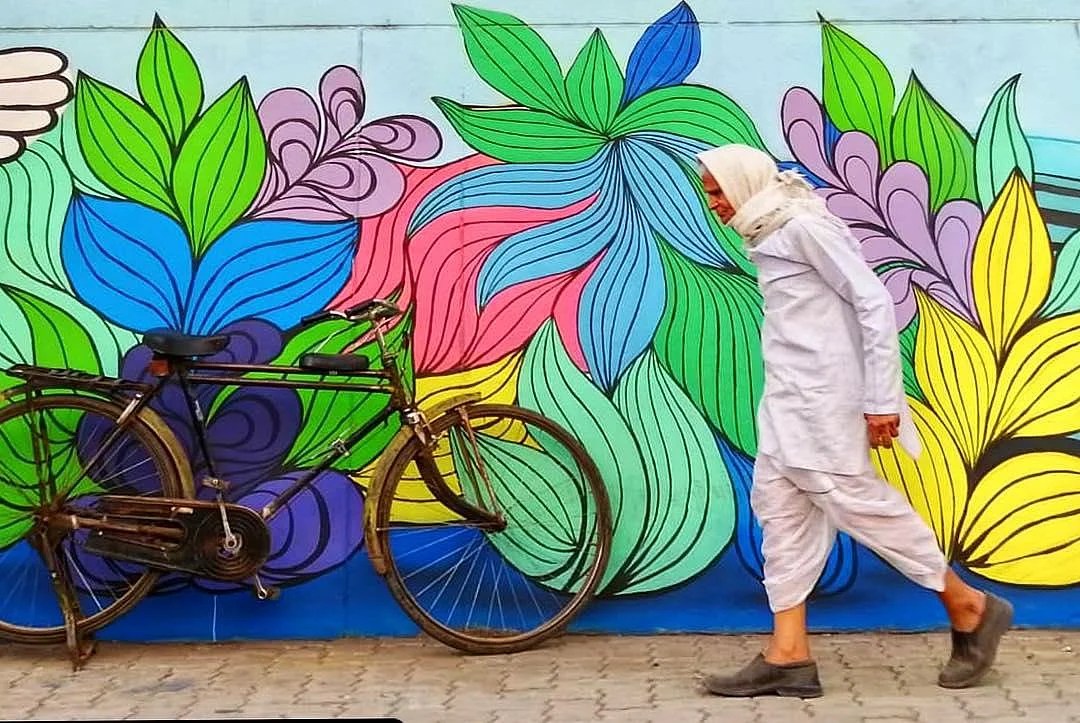 In Pics Artists revive street art in Indore, paint walls with vibrant
