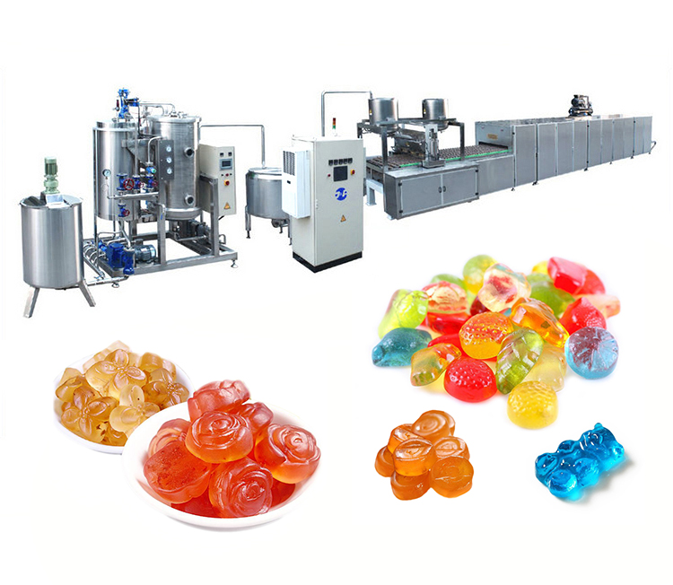 What are the most important machine in gummy bear factory