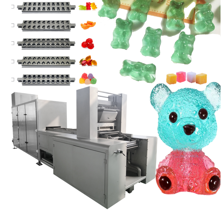how to make gummy bears —— gummy making machinegummybearmuseum.com