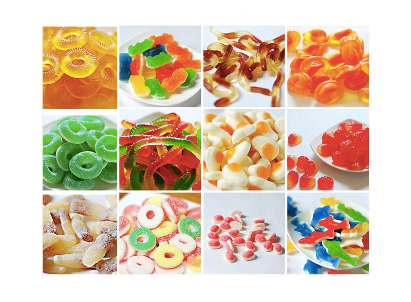 What is in haribo gummy bears？