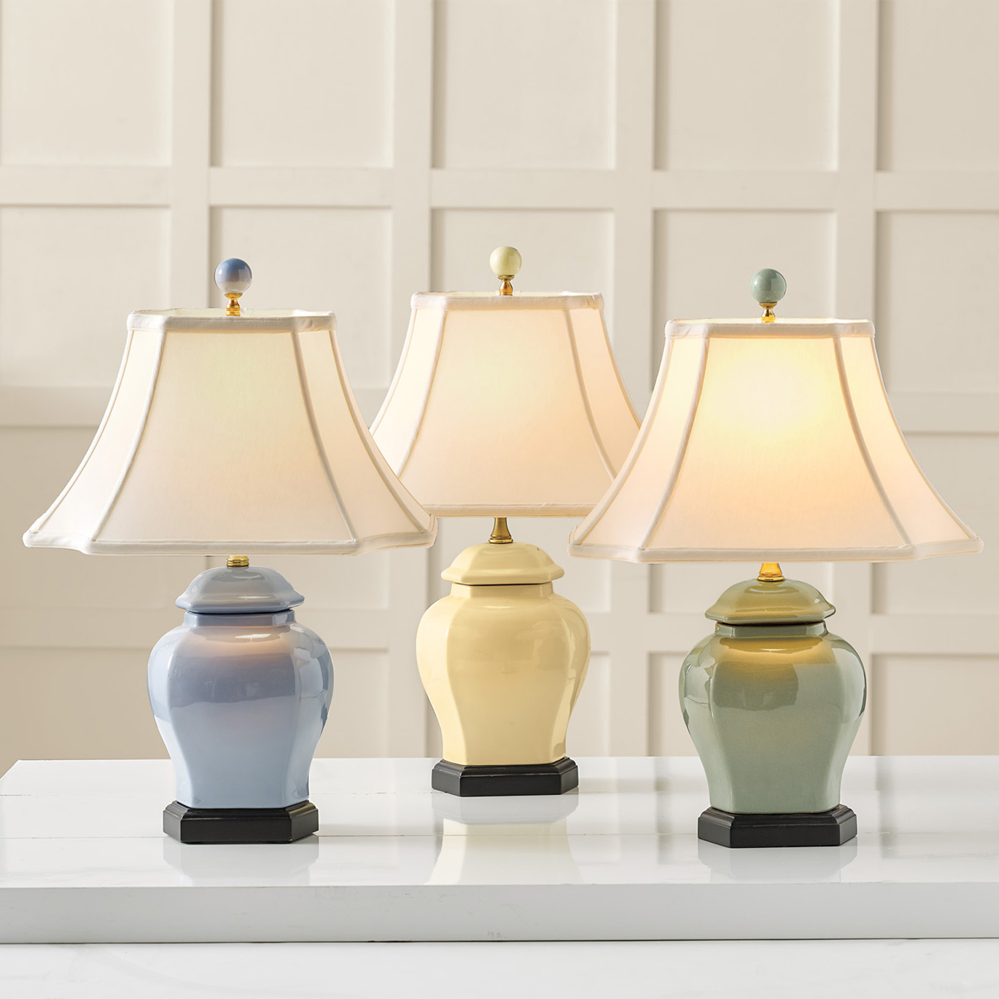 Porcelain Jar Lamp Gump's