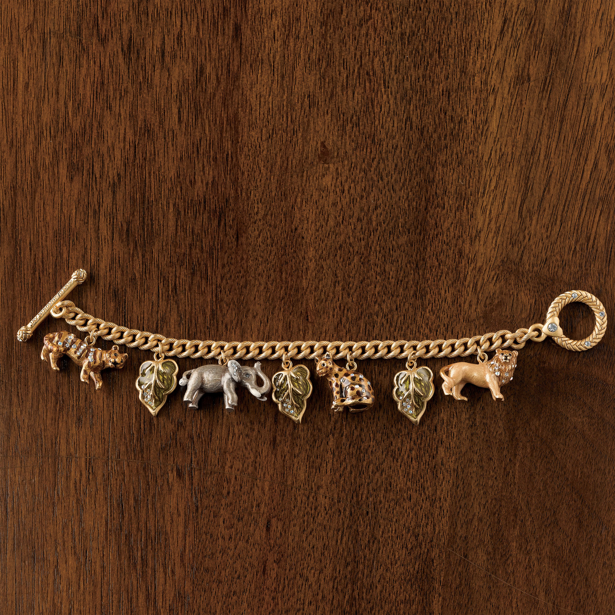 Jay Strongwater Jungle Charm Bracelet Gump's