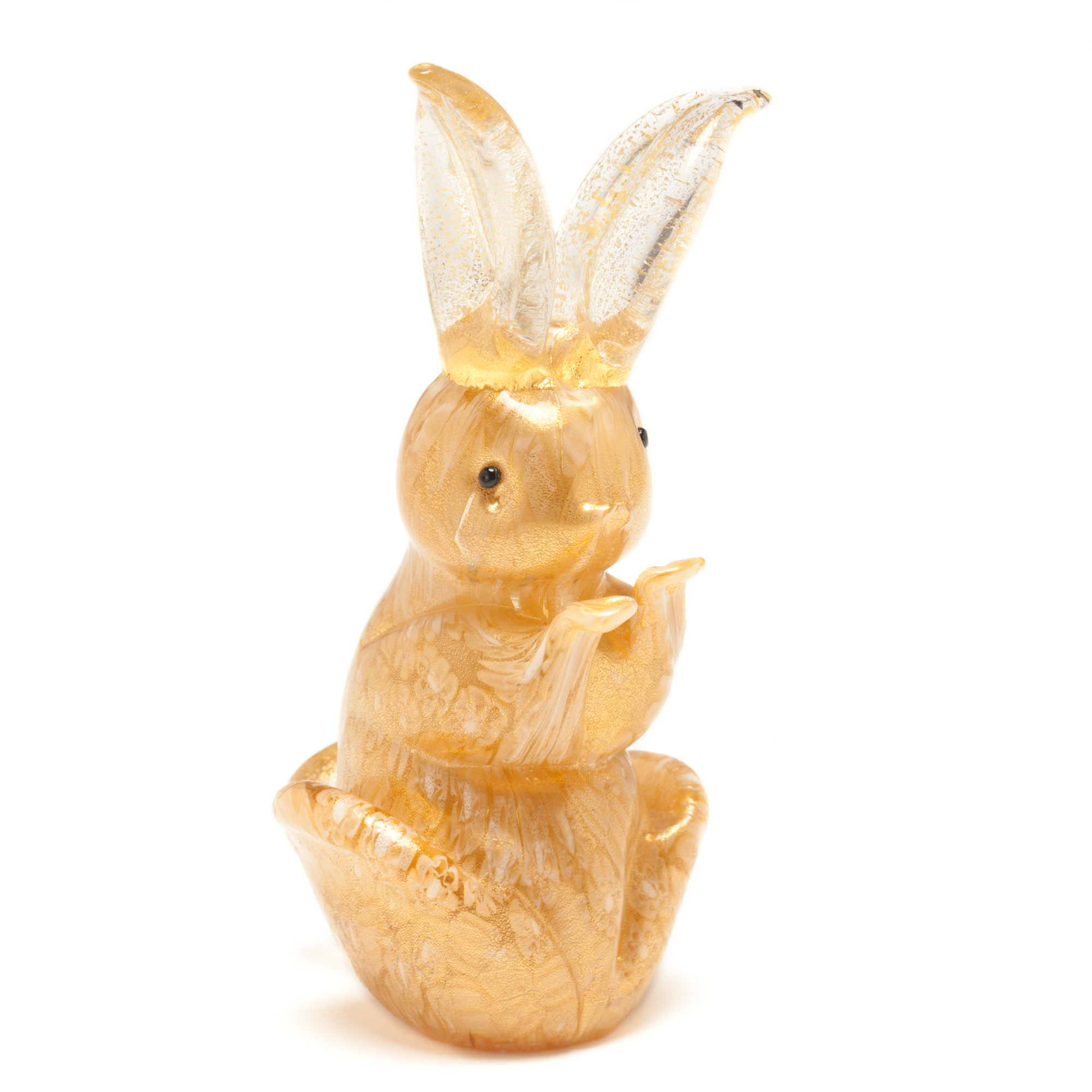 Murano Gold Rabbit Gump's