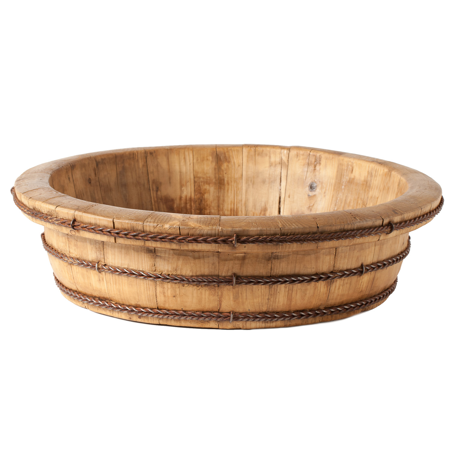 Rustic Wooden Bowl Gump's