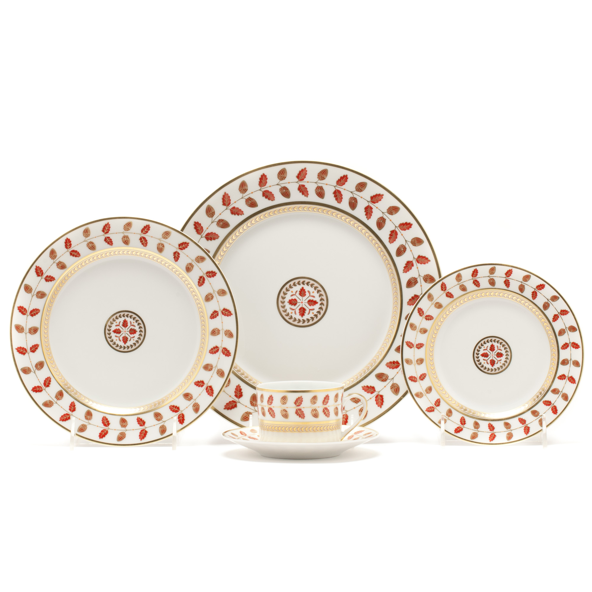 Bernardaud Constance Red Dinnerware Gump's