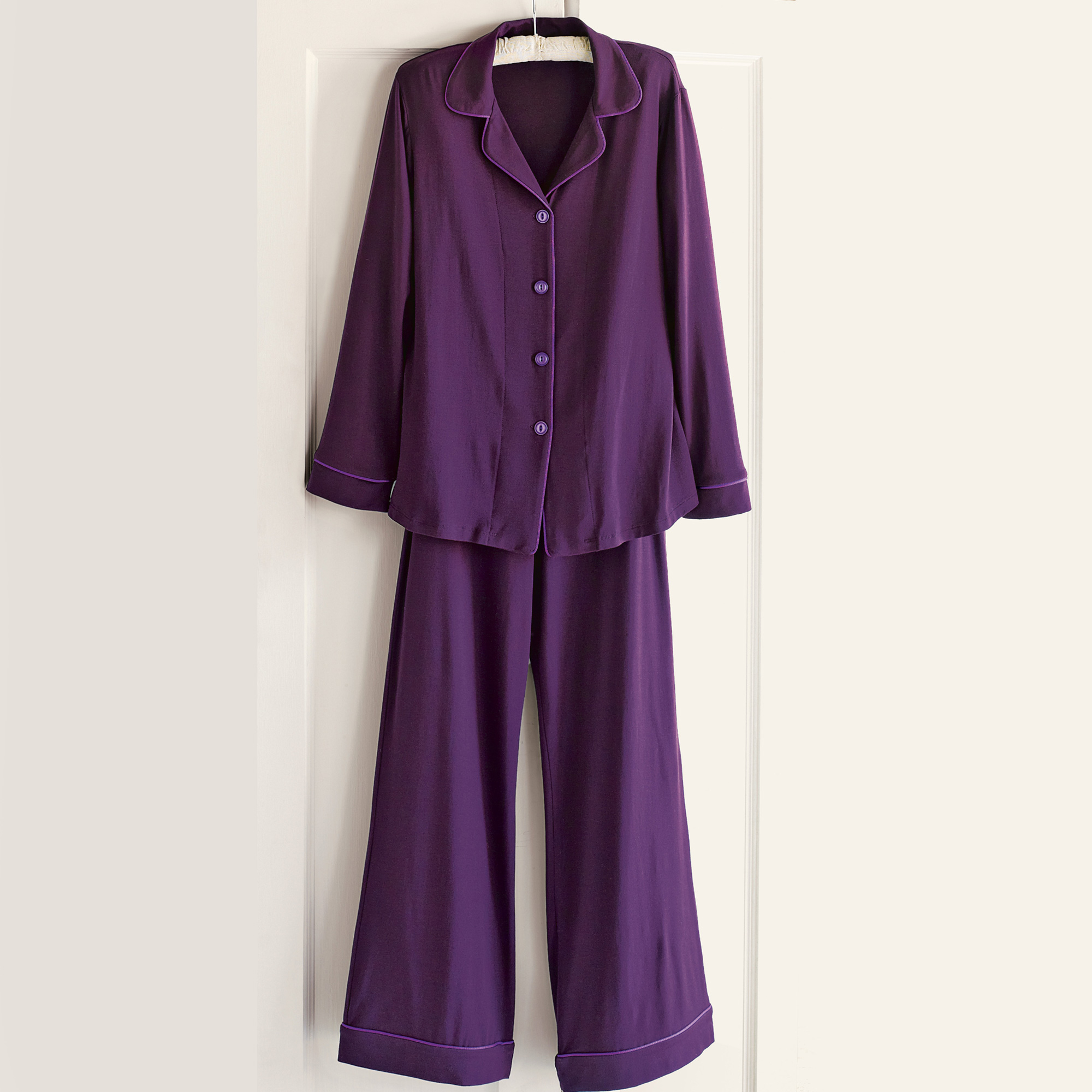 Piped Pajama Set Gump's