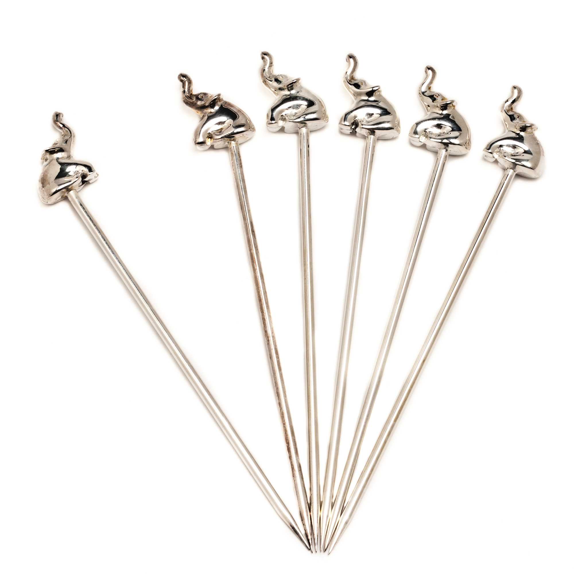 Ercuis Elephant Cocktail Pick Set Gump's
