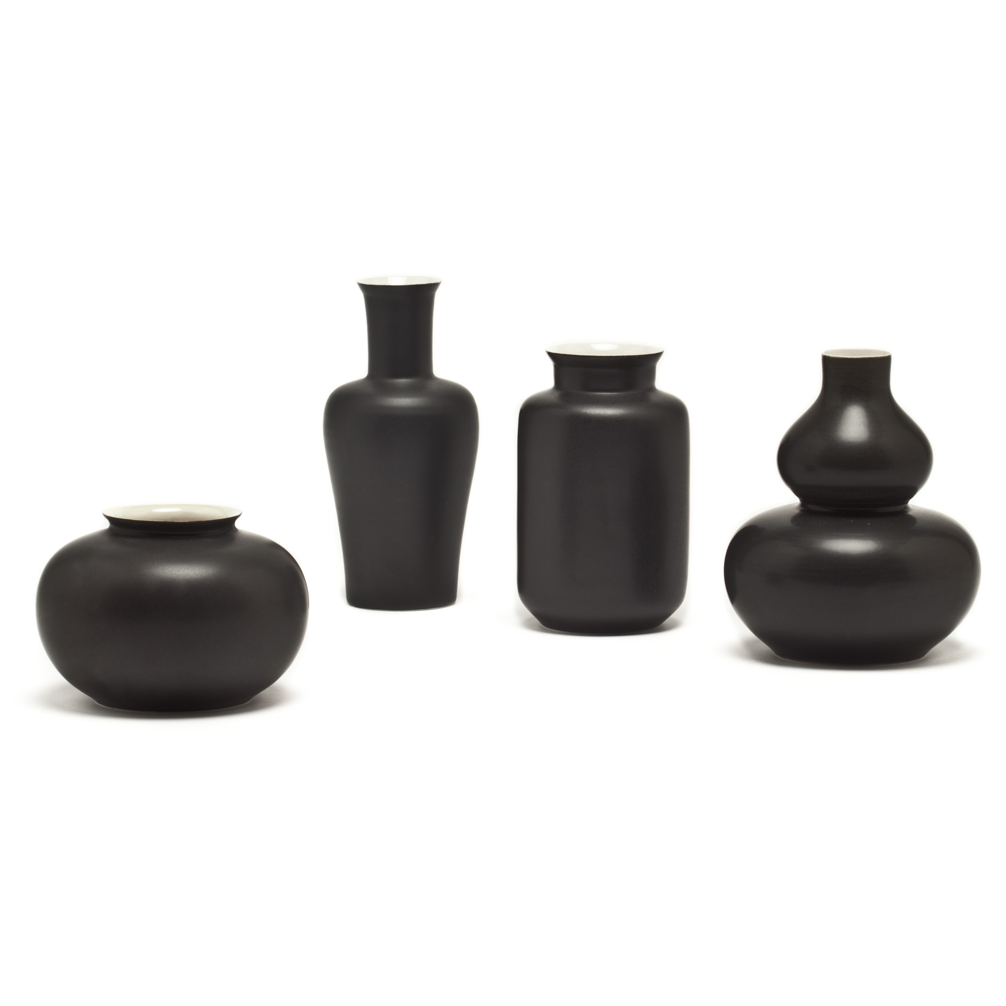 Black Mini Vases Gump's