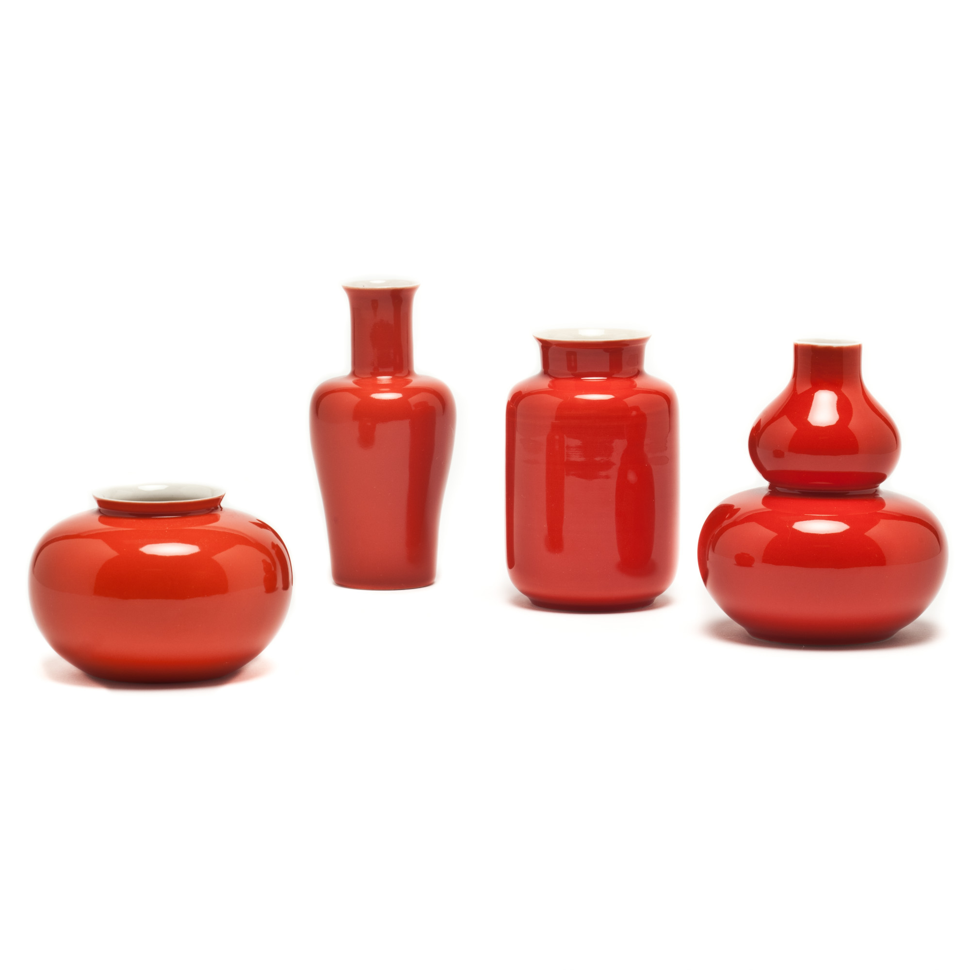 Red Mini Vases Gump's