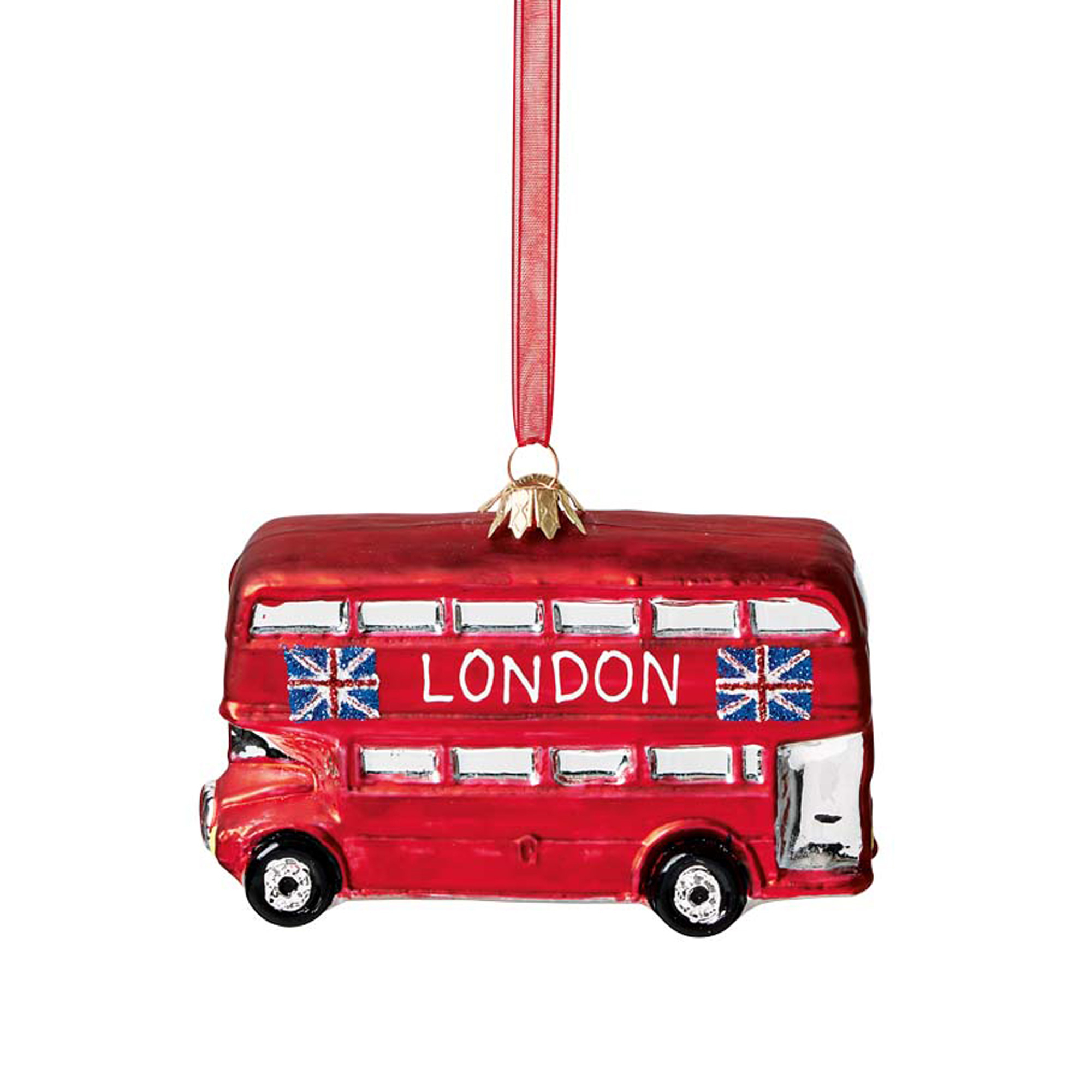 London Bus Christmas Ornament Gump's