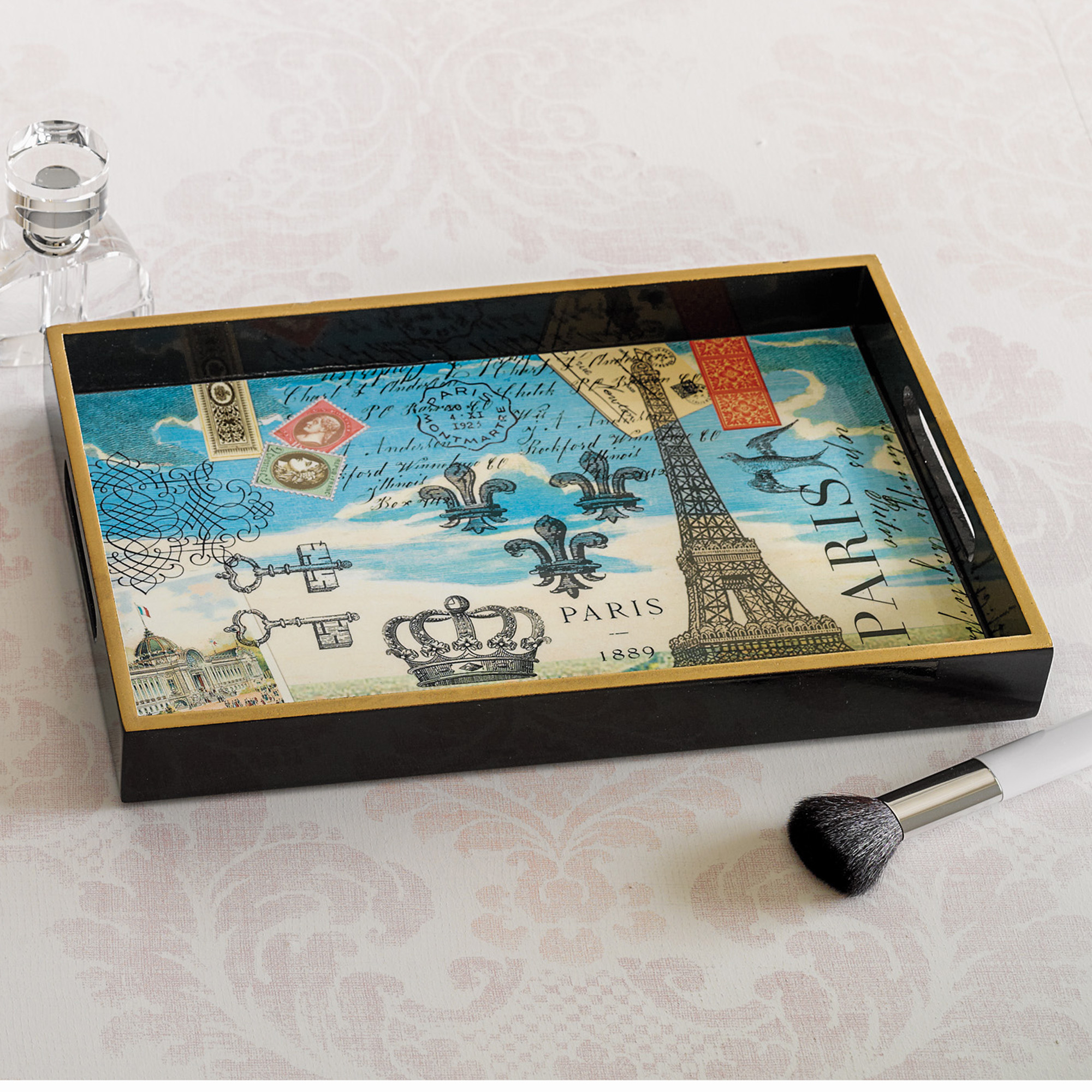 Decoupage Paris Tray Gump's