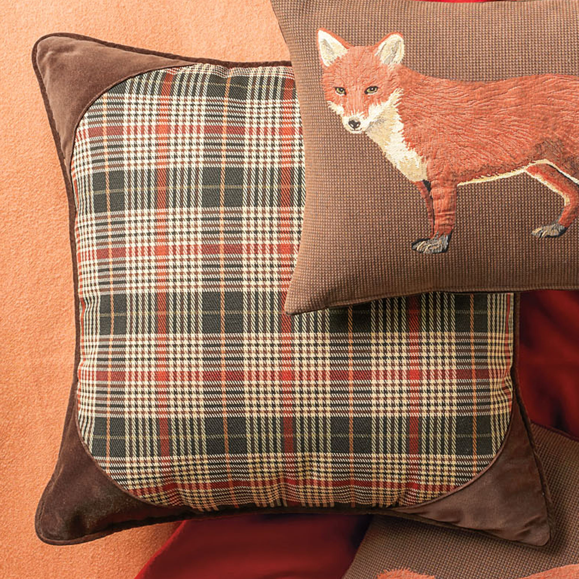 Essex Plaid Pillow Gump's