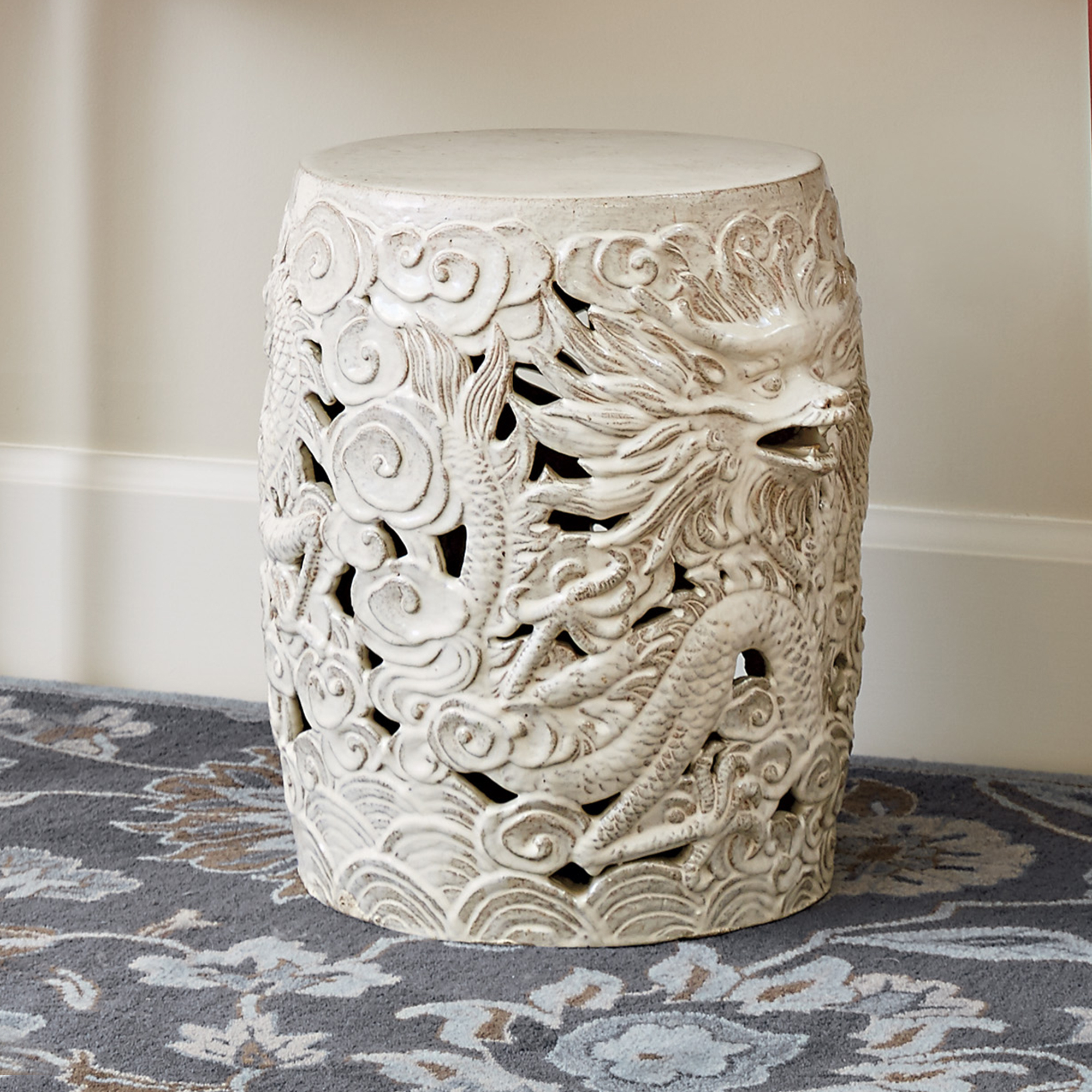 Dragon Garden Stool Gump's