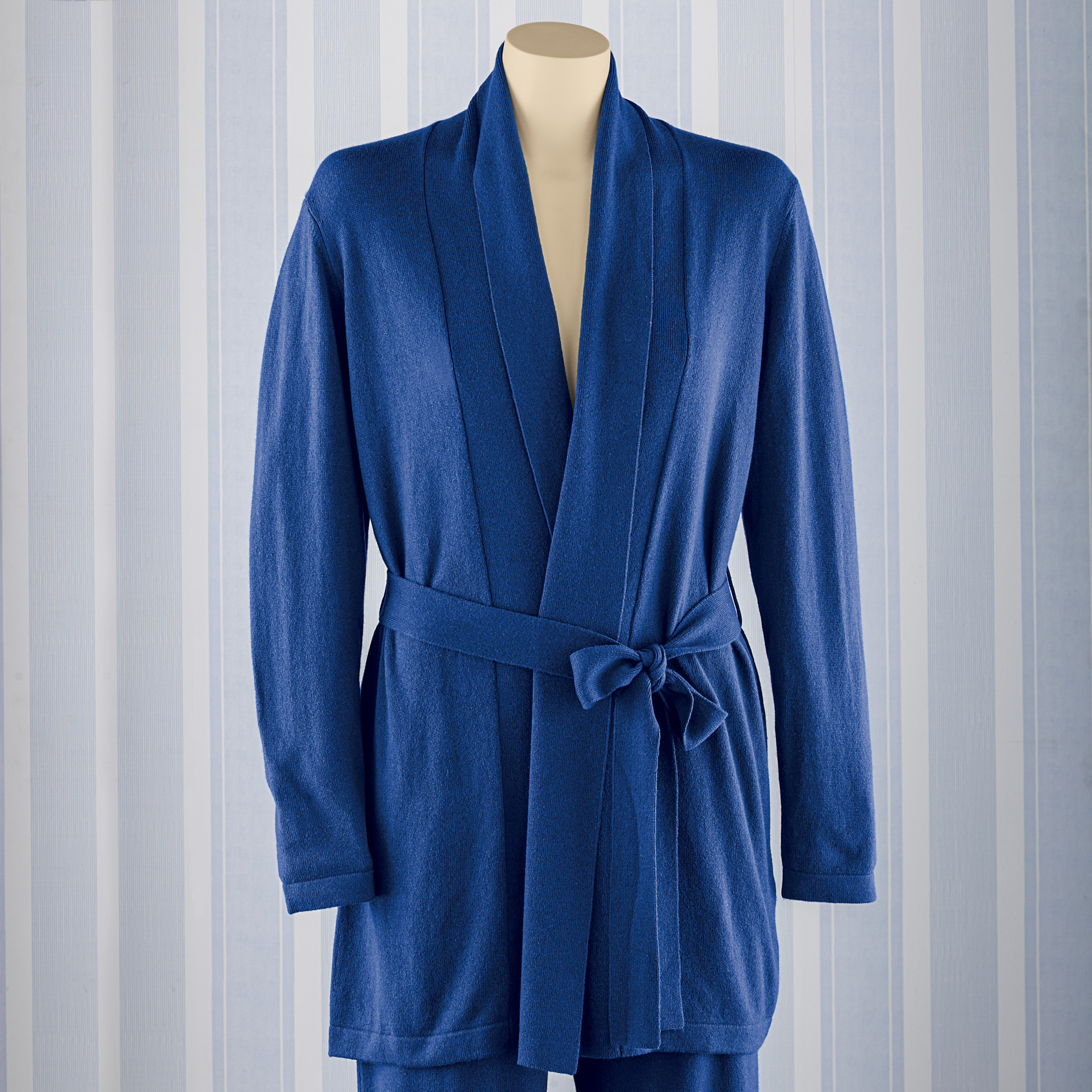 Silk & Cashmere Short Robe Gump's