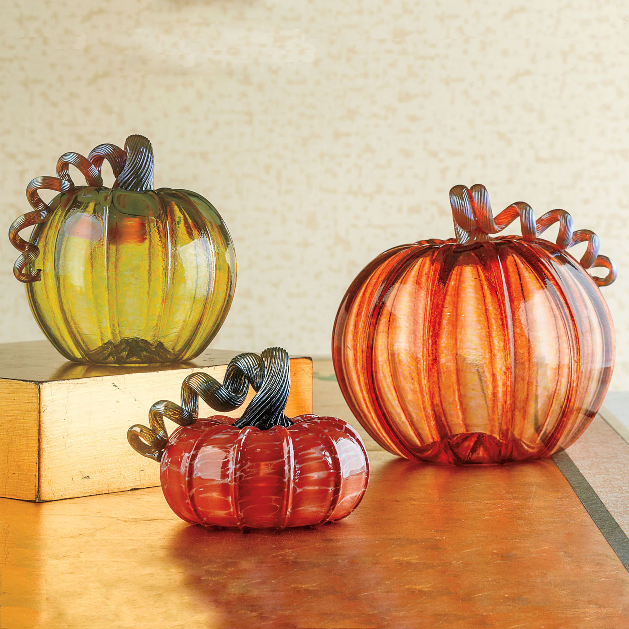 Art Glass Pumpkins Gump's