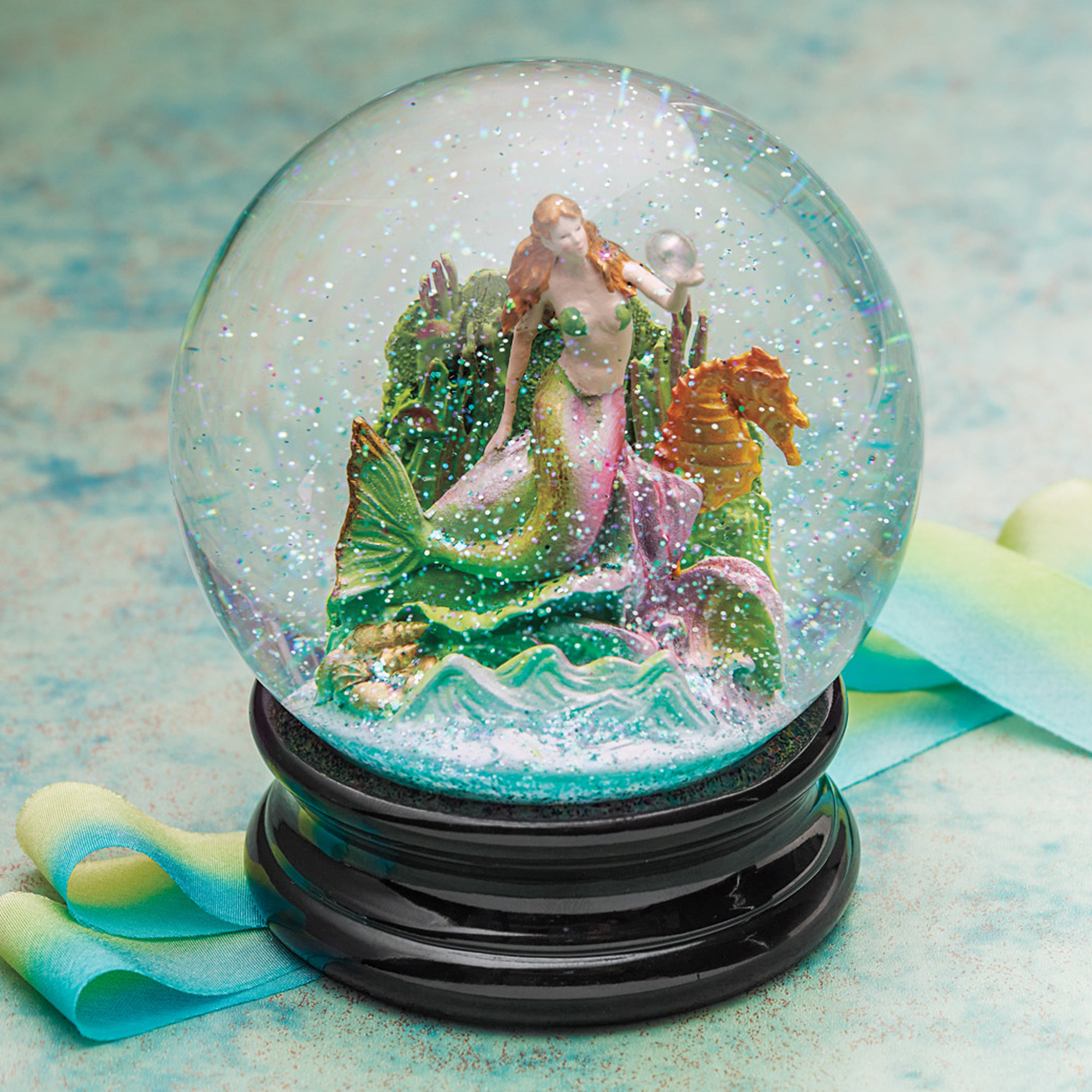 Mermaid Snowglobe Gump's