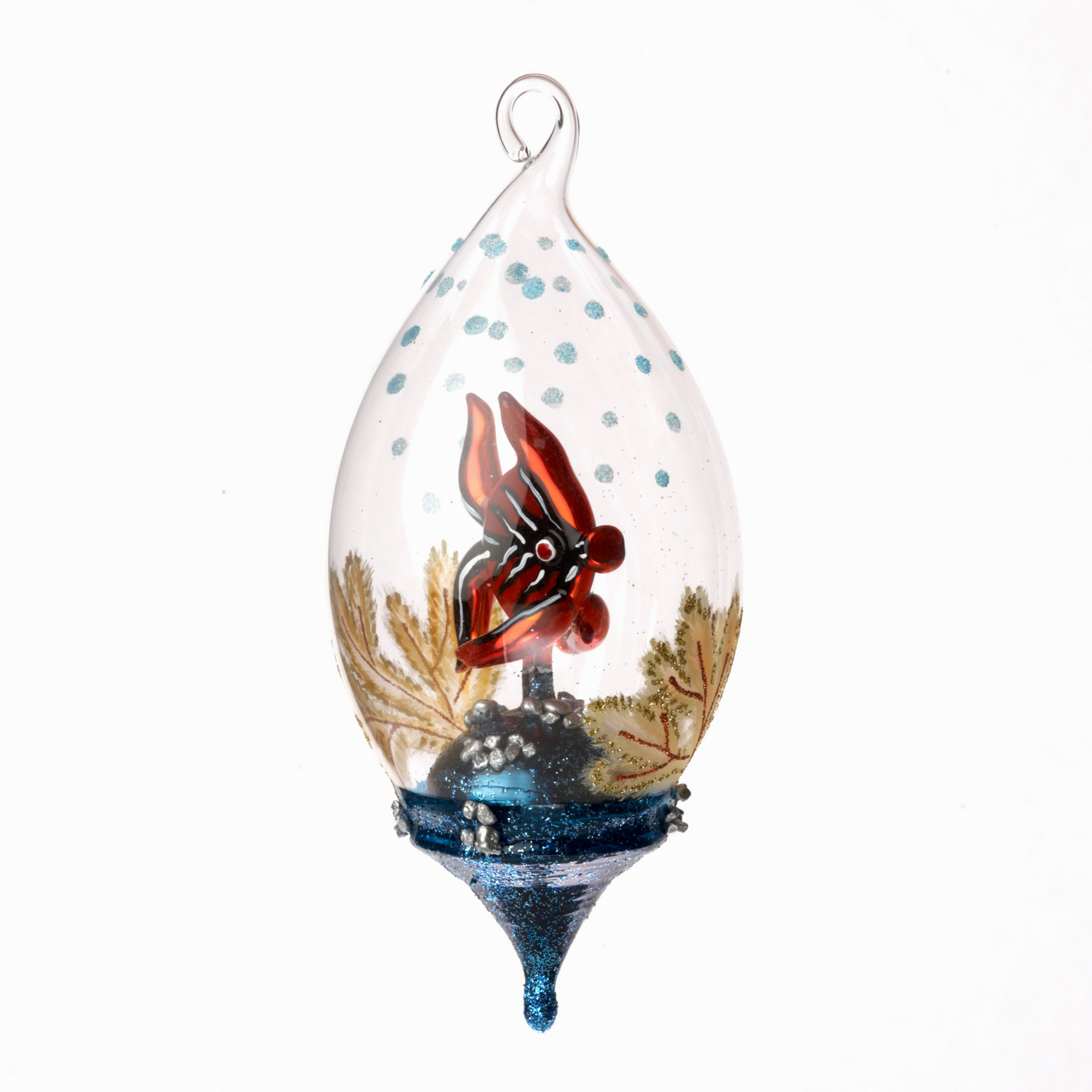 Fish In Bowl Christmas Ornament Gump's