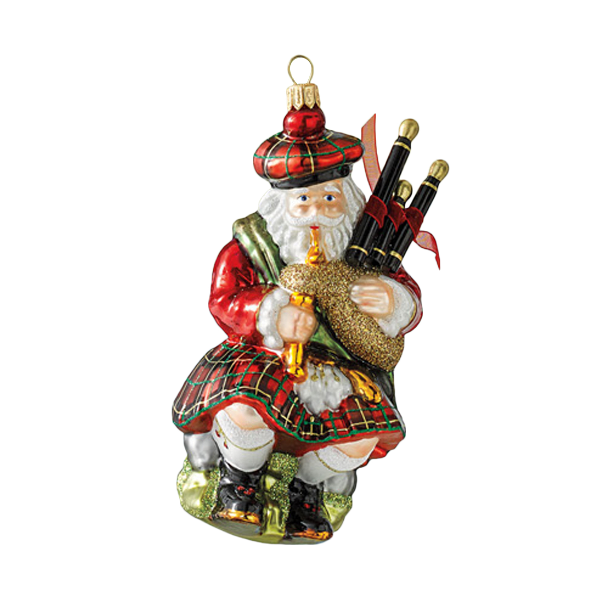Scottish Santa Christmas Ornament Gump's