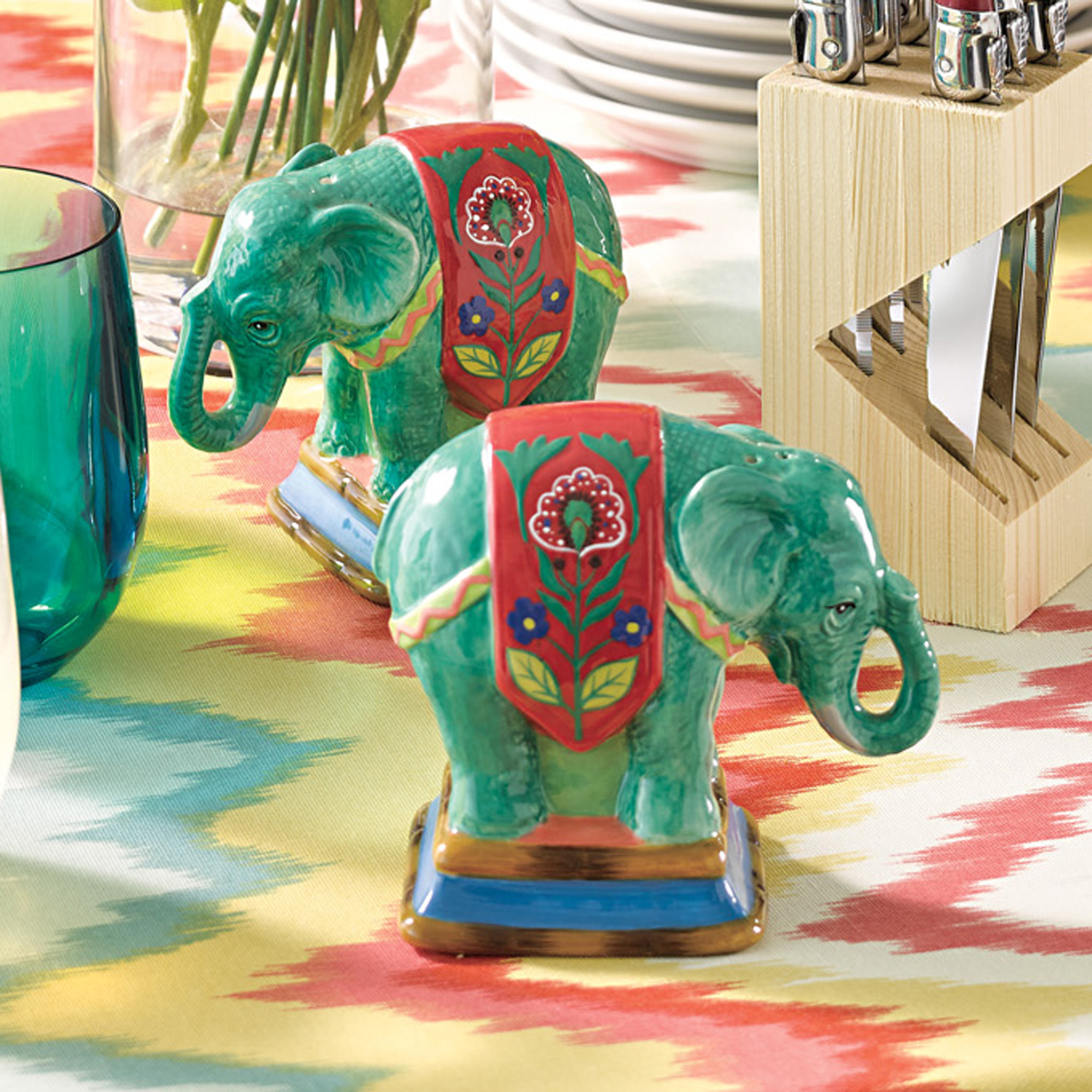 Elephant Salt & Pepper Shakers Gump's