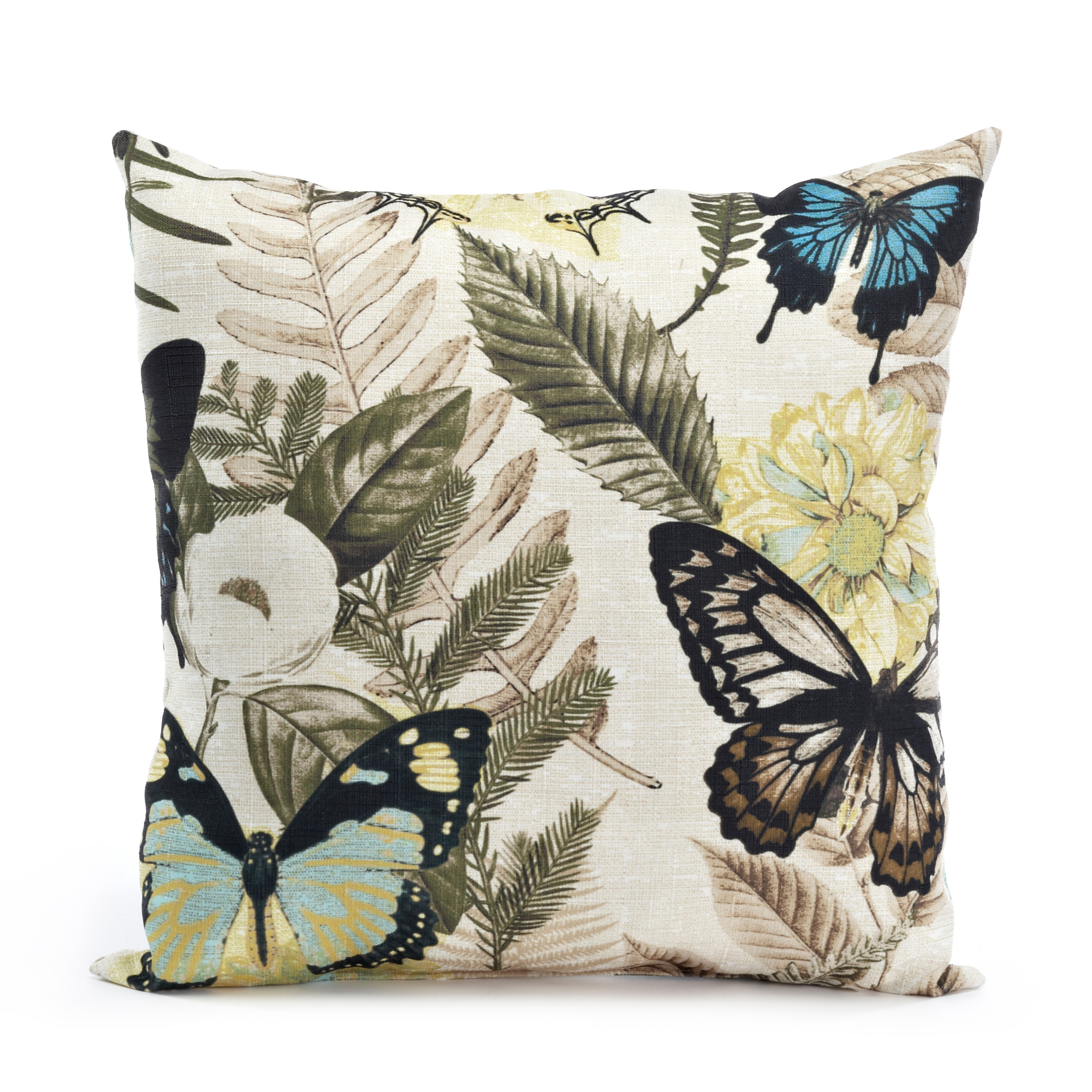 Botanical Garden Butterfly Pillow Gump's