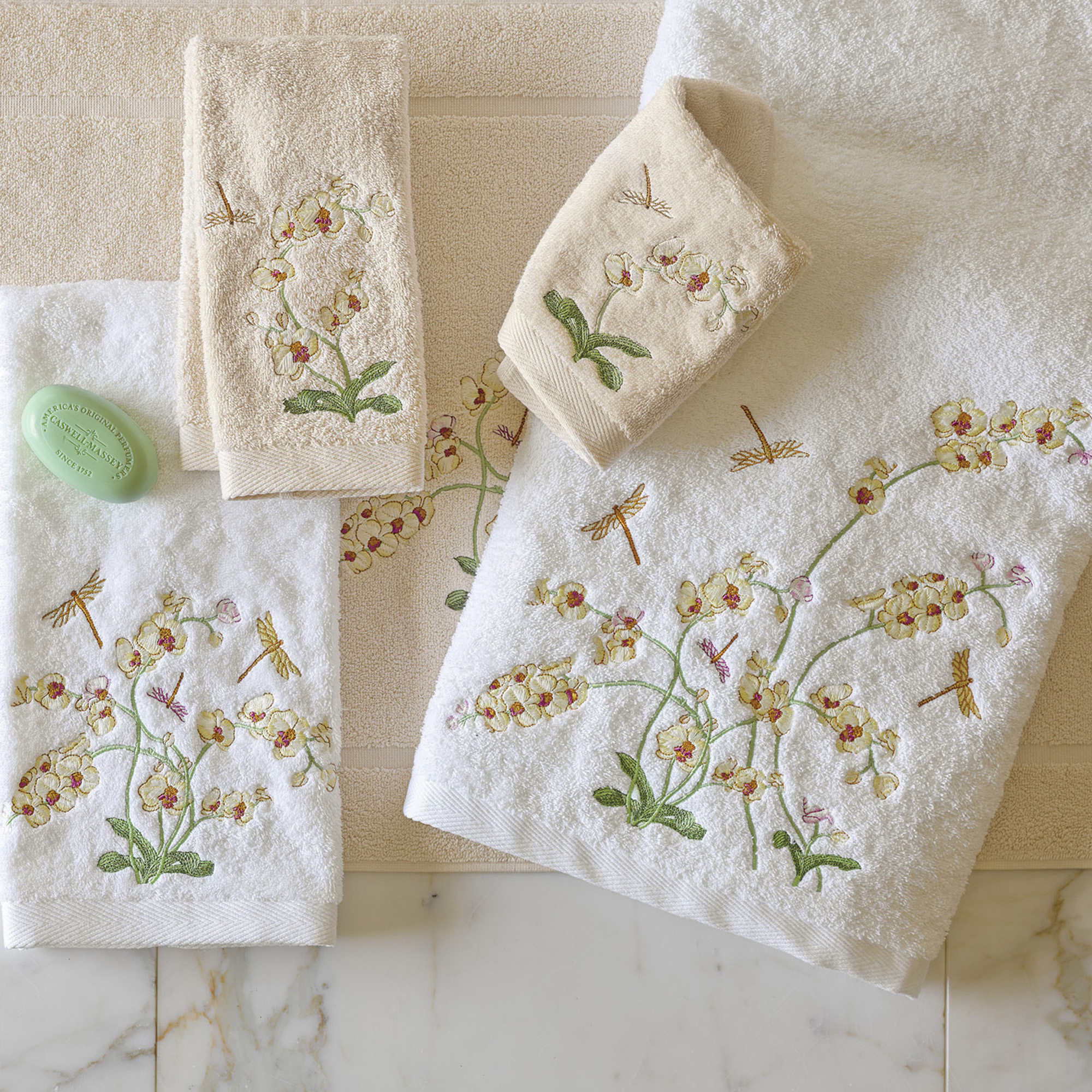 Orchid Towels Gump's