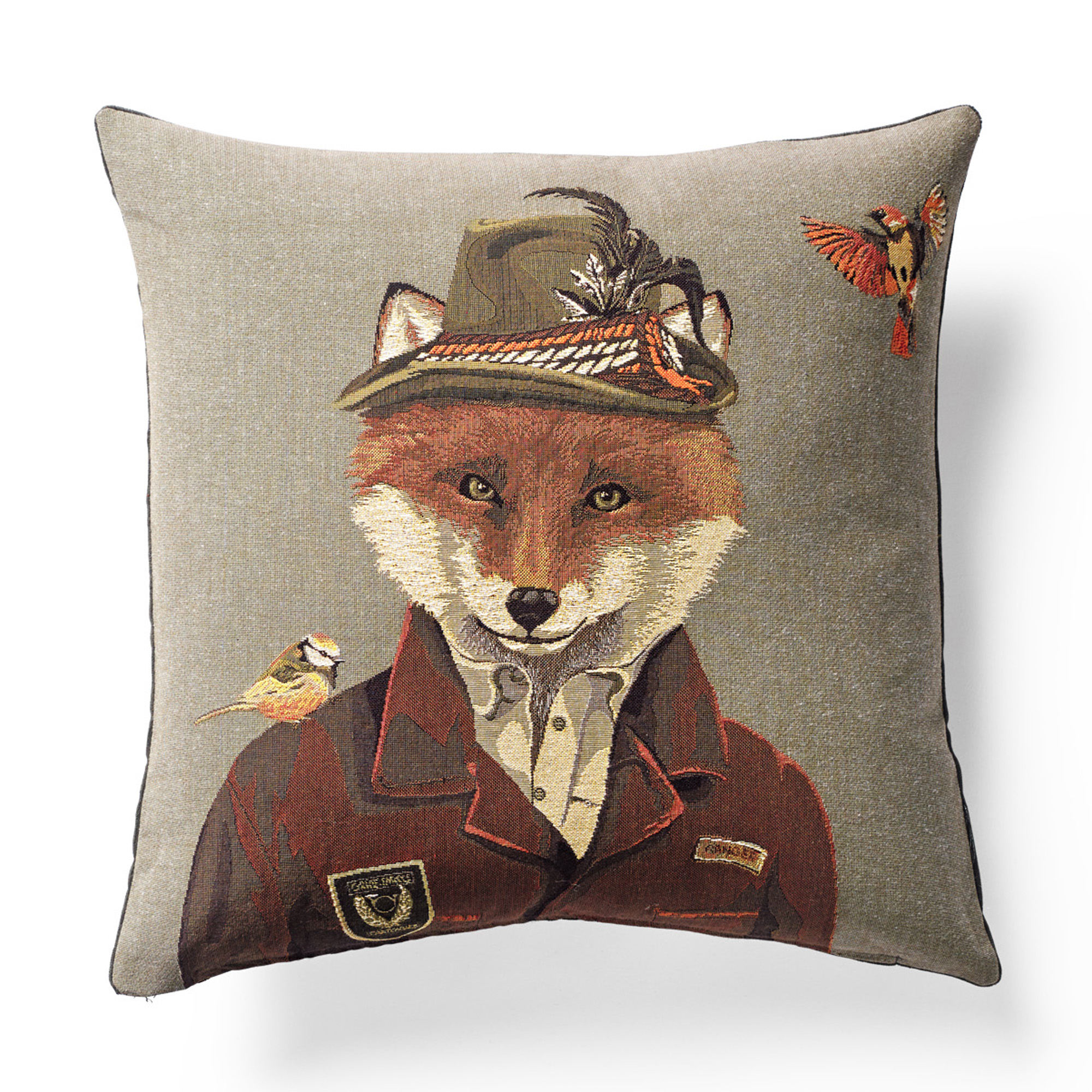 Black Forest Hunter Fox Pillow Gump's