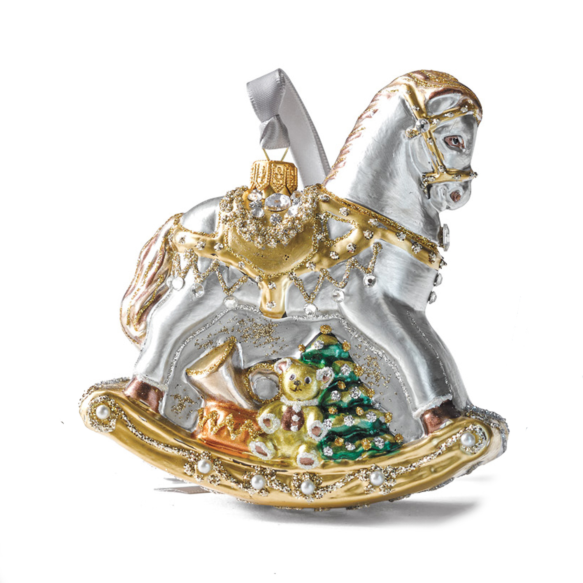Rocking Horse Christmas Ornament Gump's