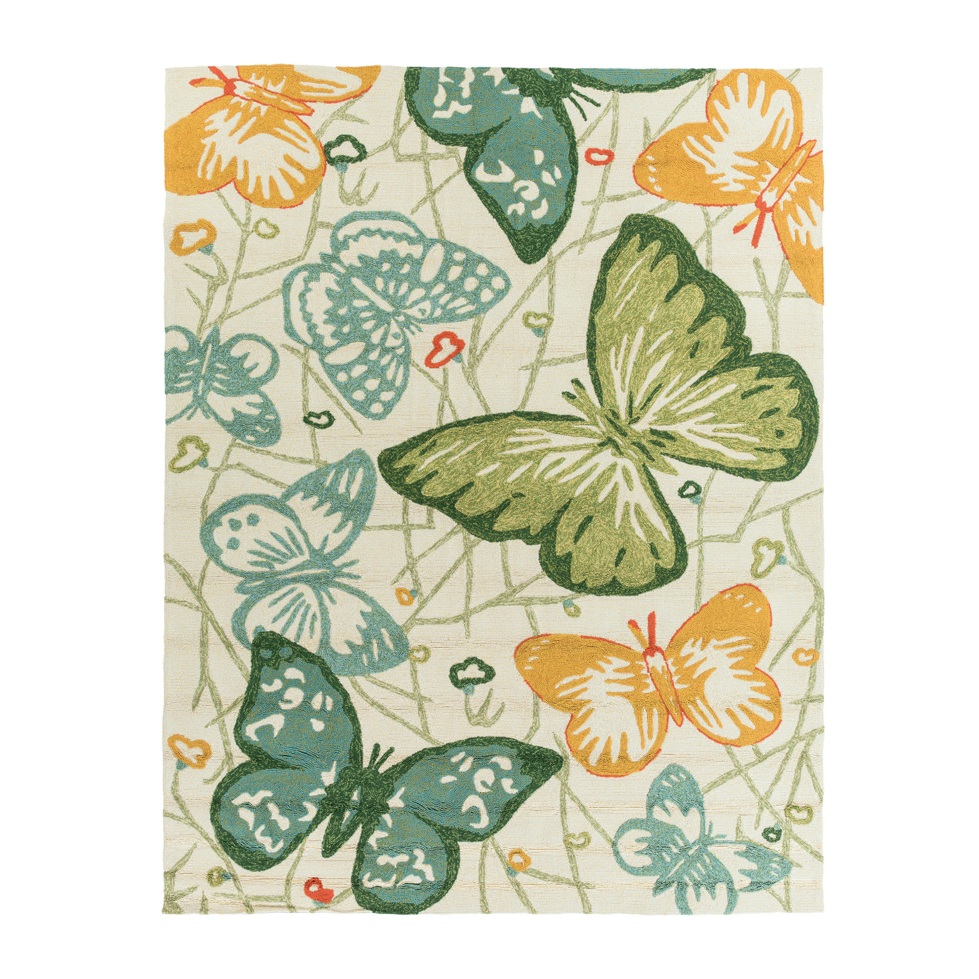 Butterfly Indoor / Outdoor Rug Gump's