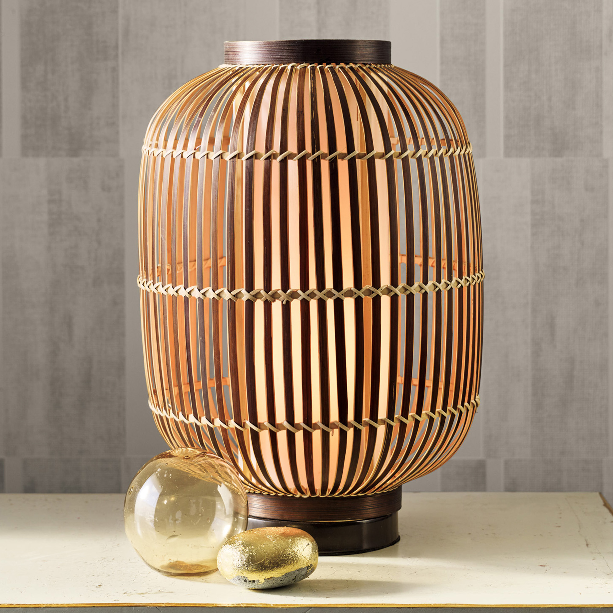 Kyoto Bamboo Uplight Lamp Gump's