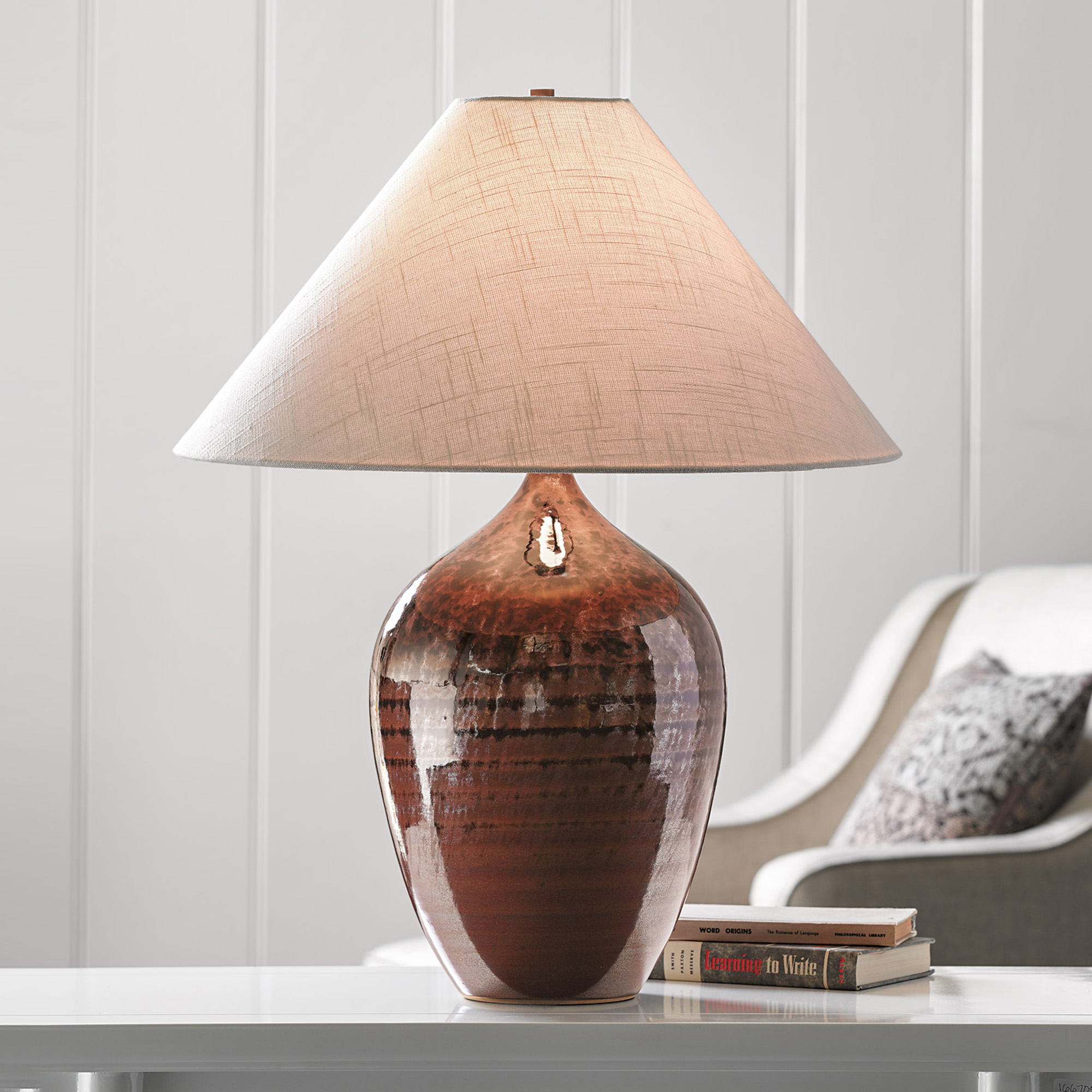 Studio Pottery Lamp Gump's